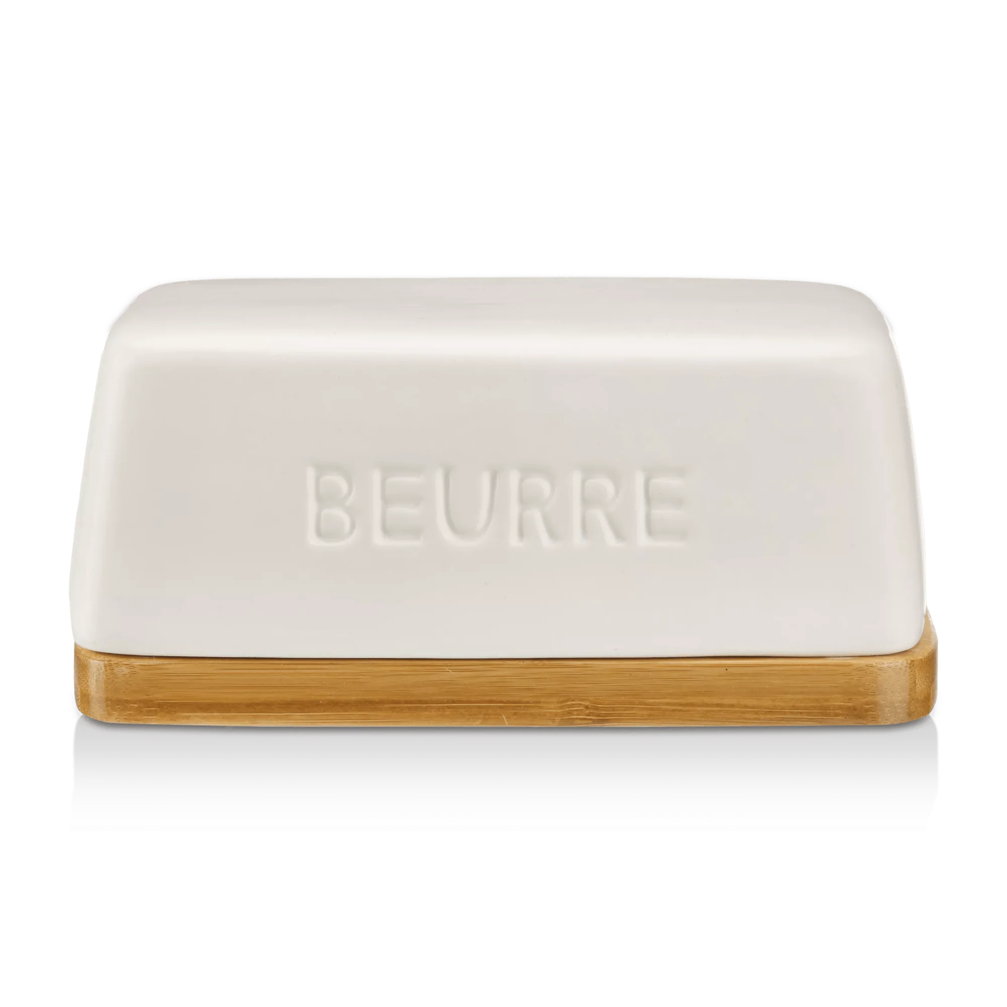 Ceramic & Wood Butter Dish - Image 3