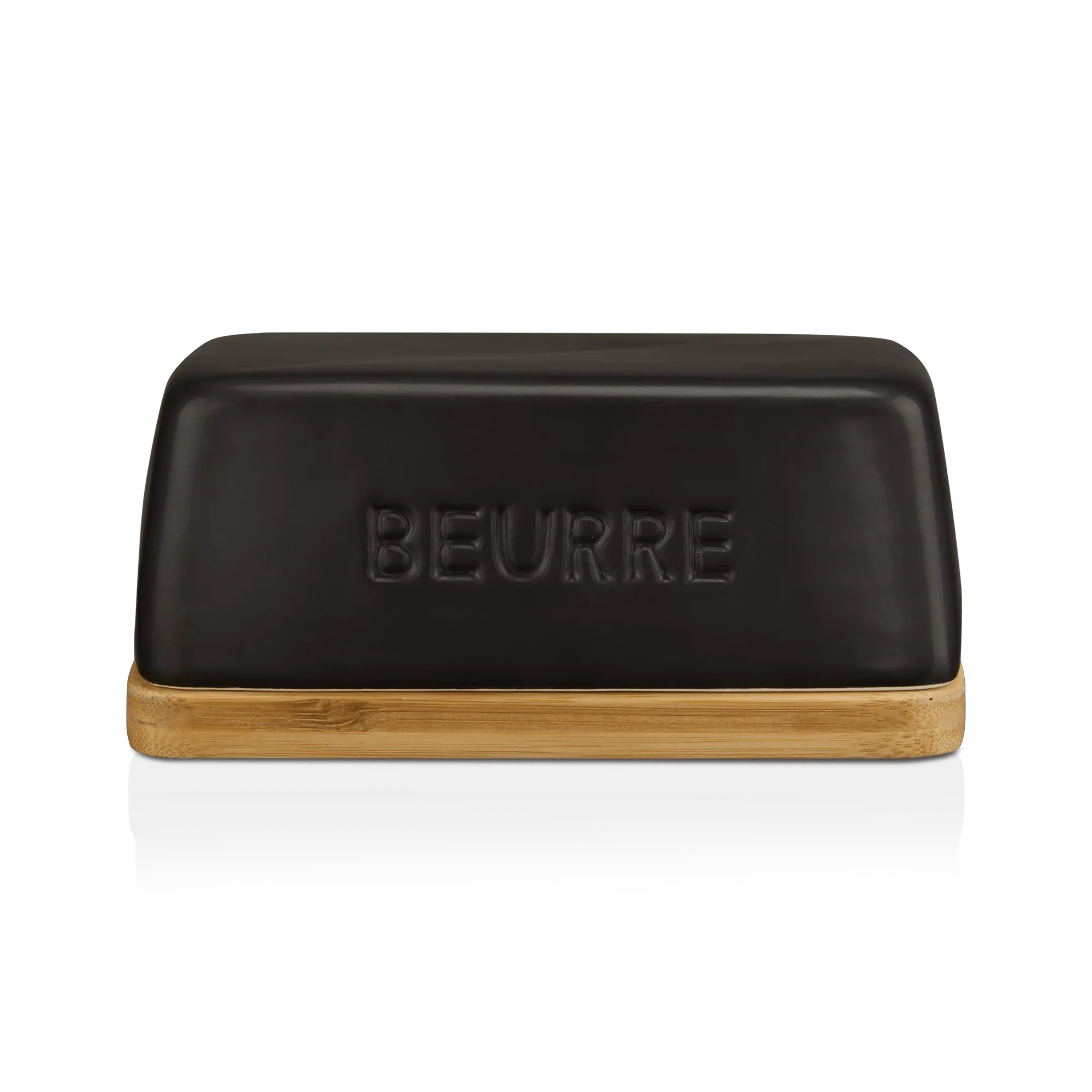 Ceramic & Wood Butter Dish - Image 3