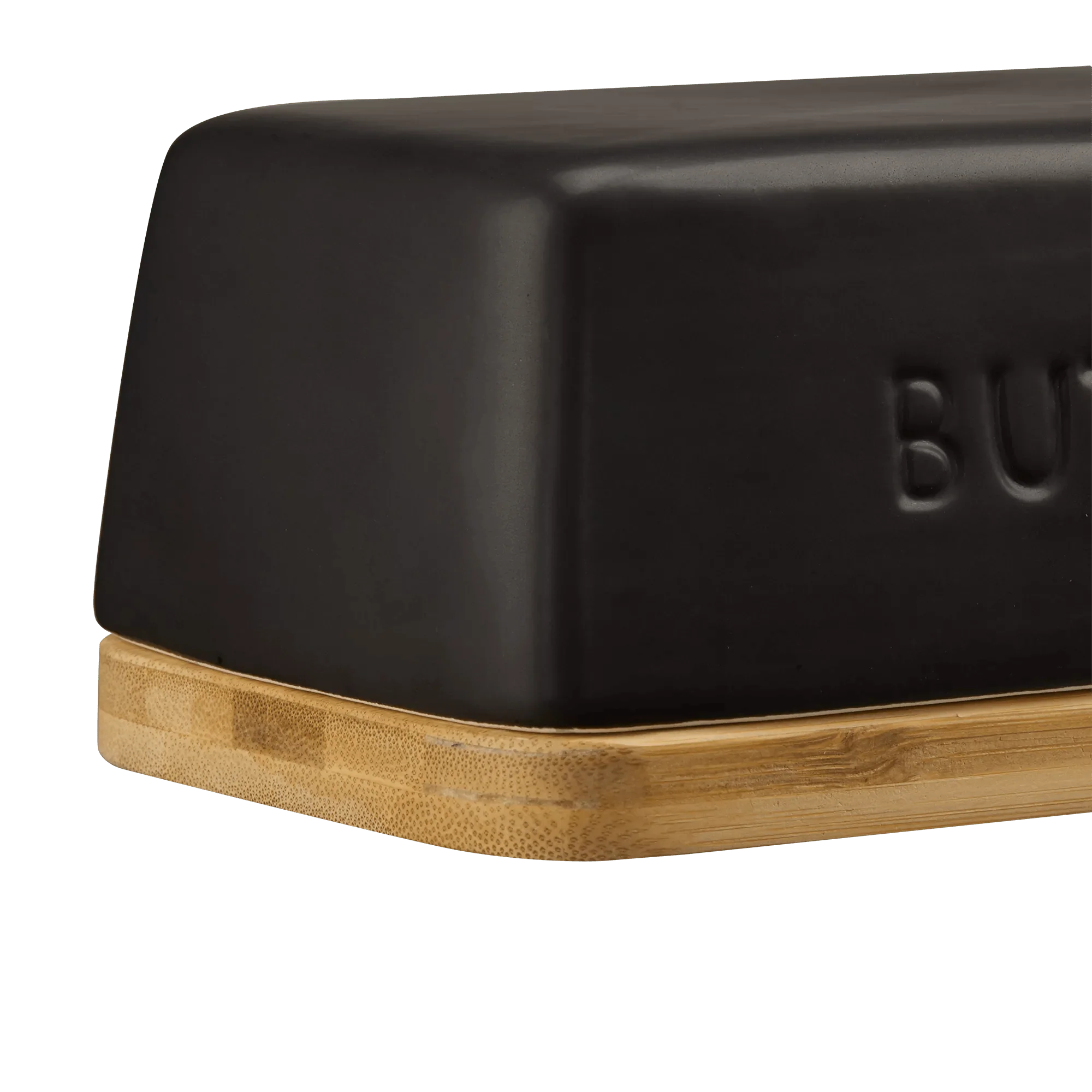 Ceramic & Wood Butter Dish - Image 5