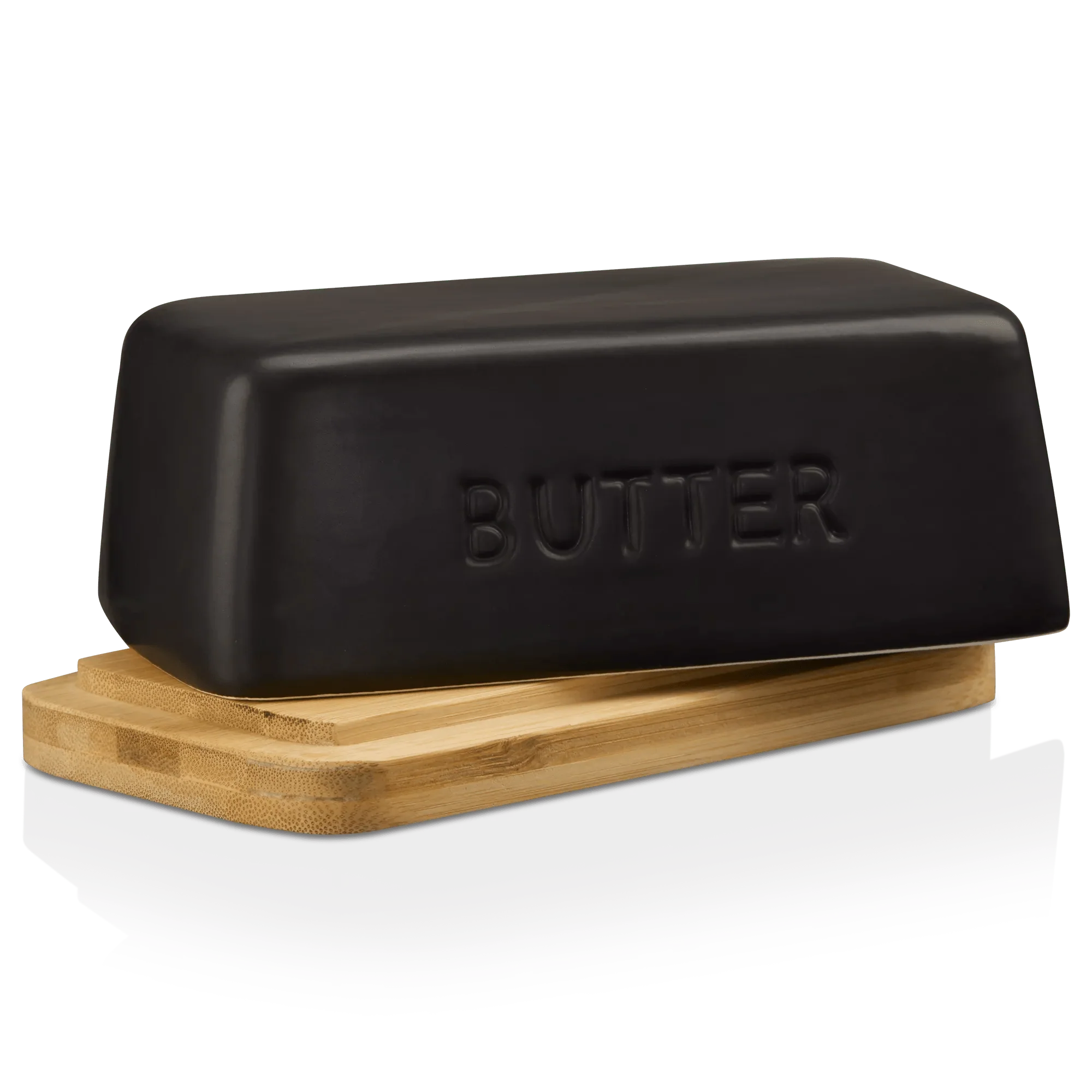 Ceramic & Wood Butter Dish - Image 6