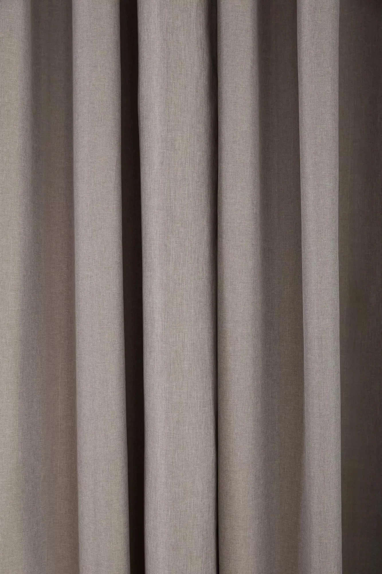 Light Grey Chambray Blackout Curtain - Image 10