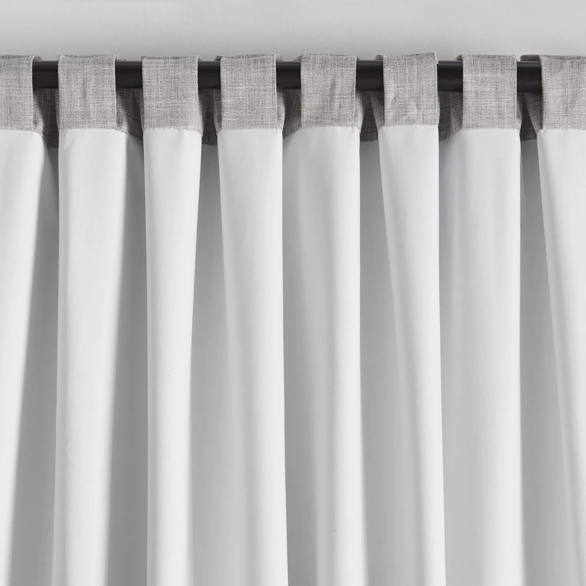 Light Grey Chita Back Tab Blackout Curtain - Image 5