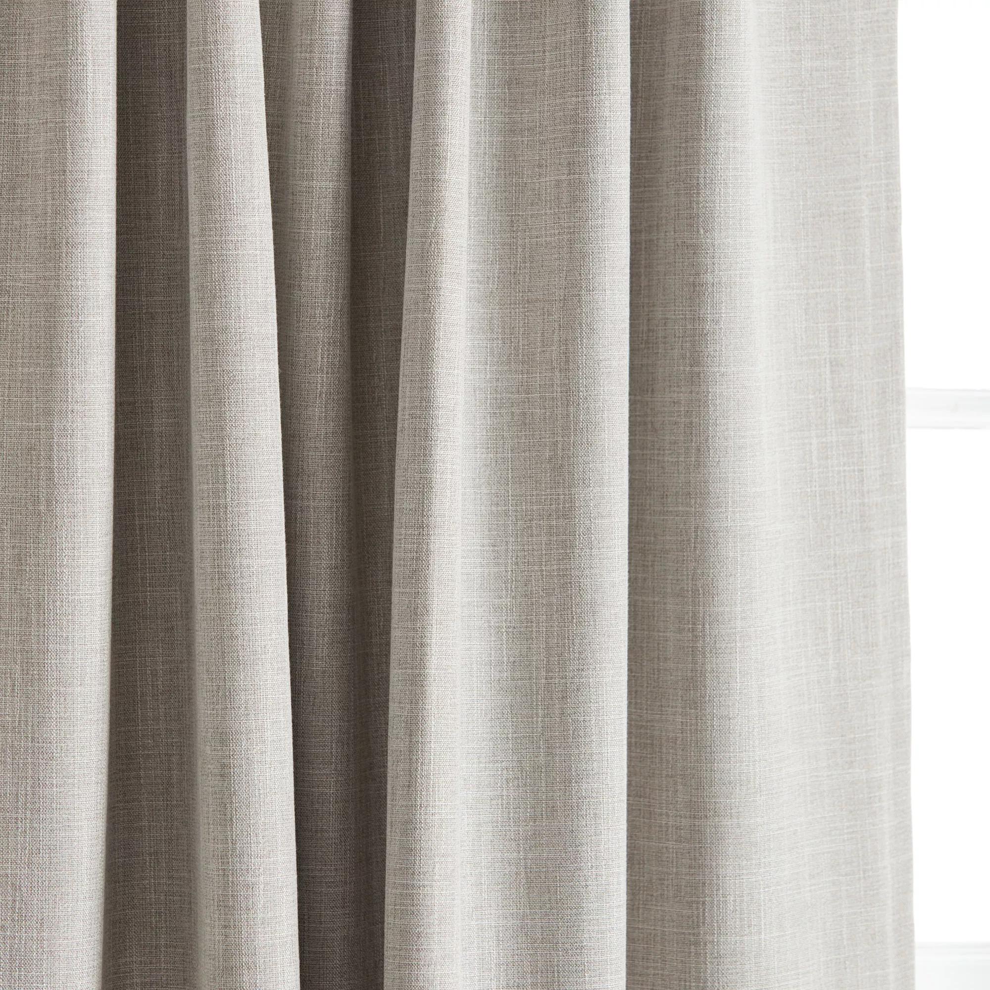 Taupe Chita Back Tab Blackout Curtain - Image 2