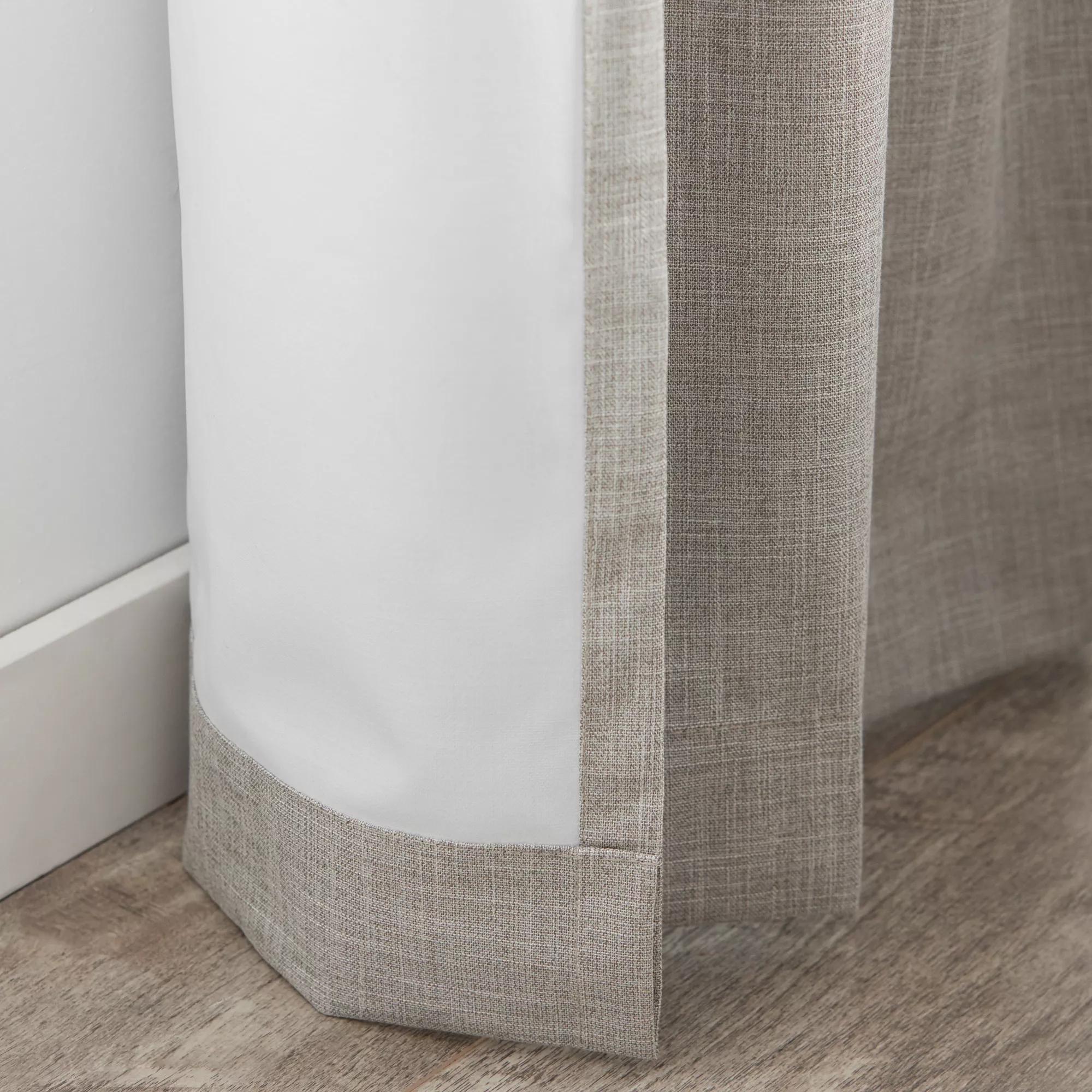 Taupe Chita Back Tab Blackout Curtain - Image 3