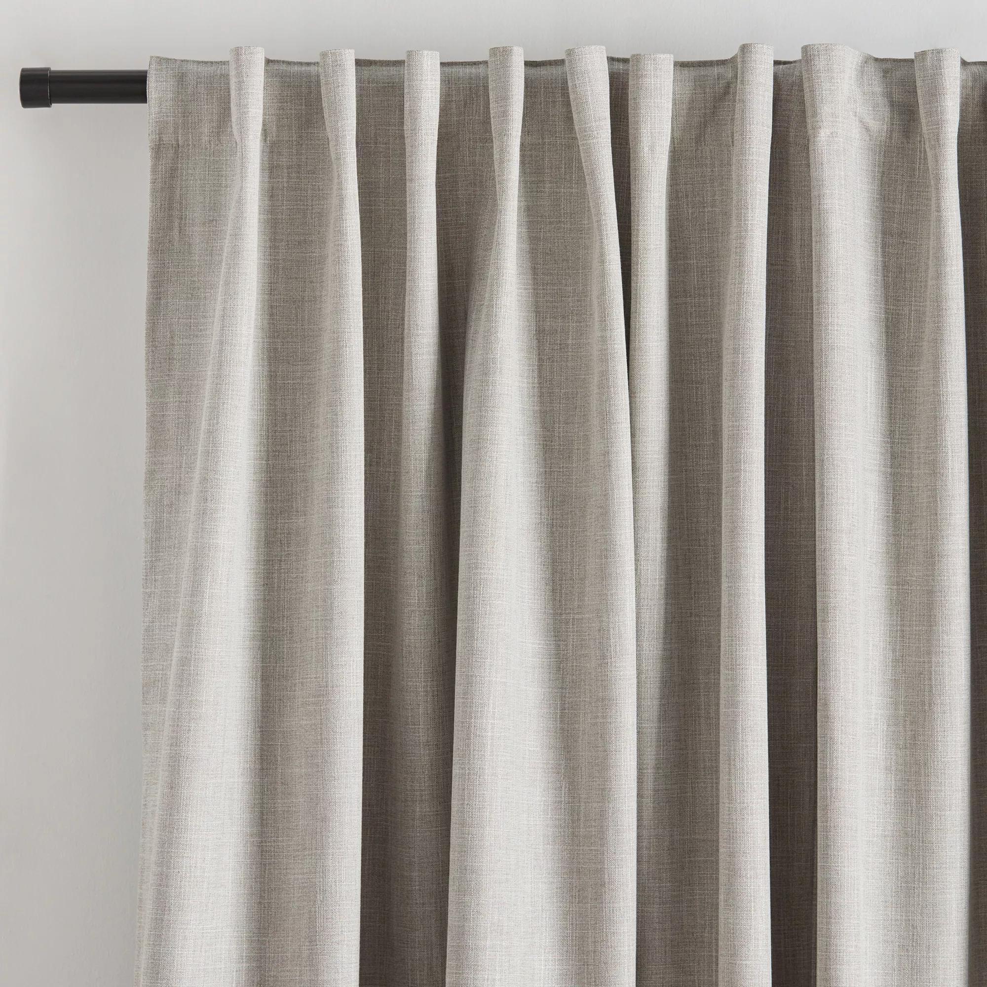 Taupe Chita Back Tab Blackout Curtain - Image 5