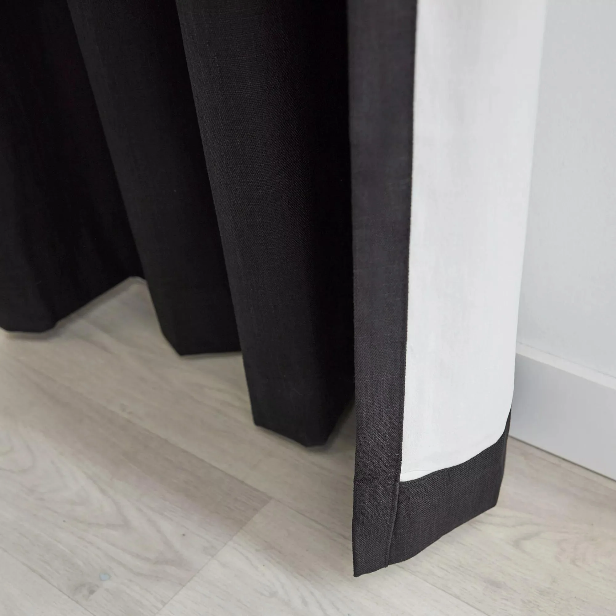 Black Chita Blackout Curtain - Image 3