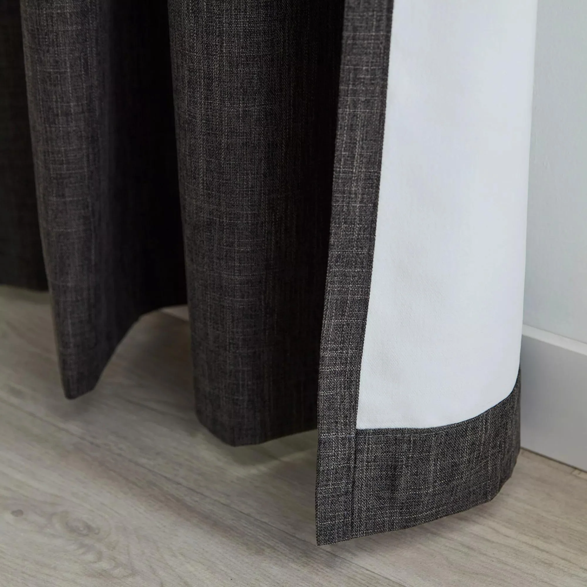 Charcoal Chita Blackout Curtain - Image 3