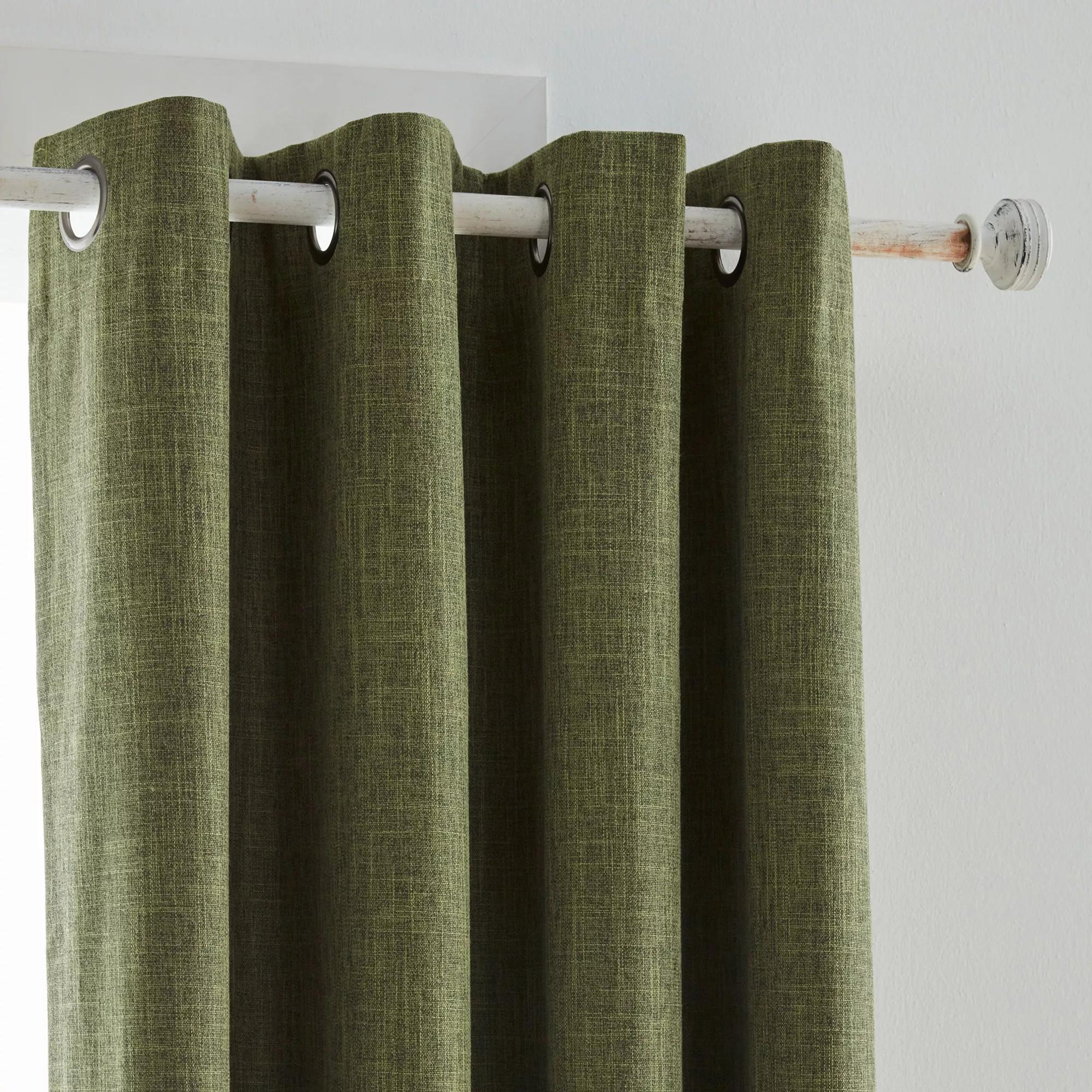 Green Chita Blackout Curtain - Image 2
