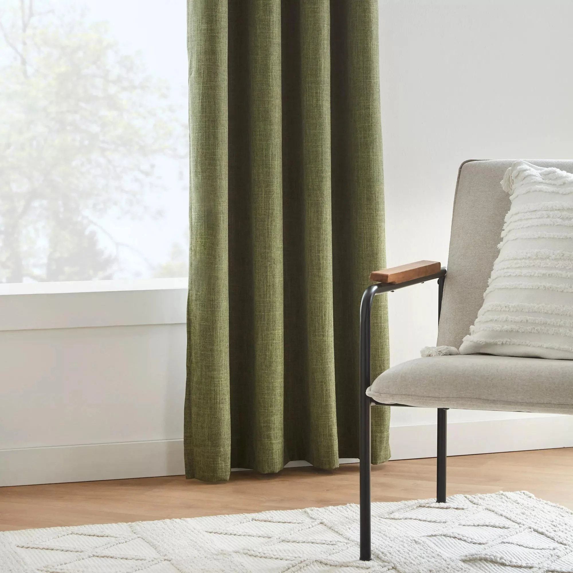 Green Chita Blackout Curtain - Image 3