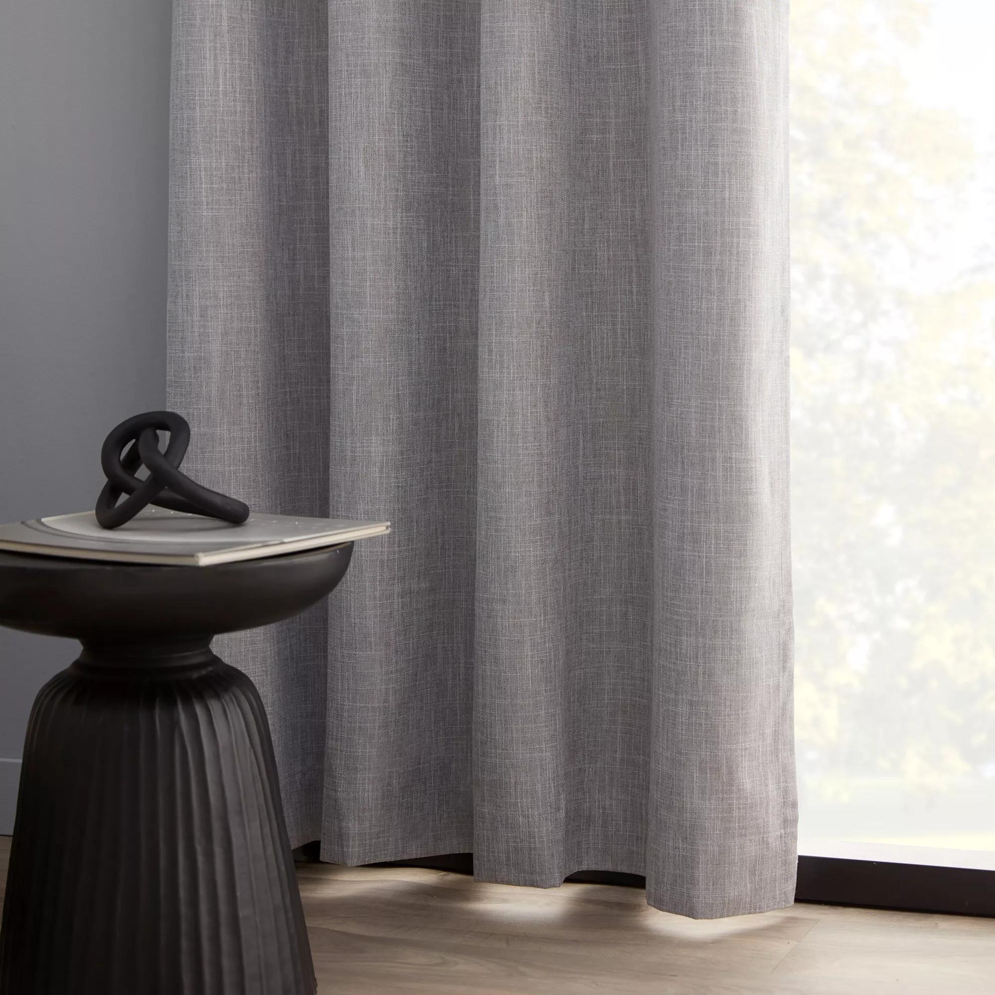 Light Grey Chita Blackout Curtain - Image 3
