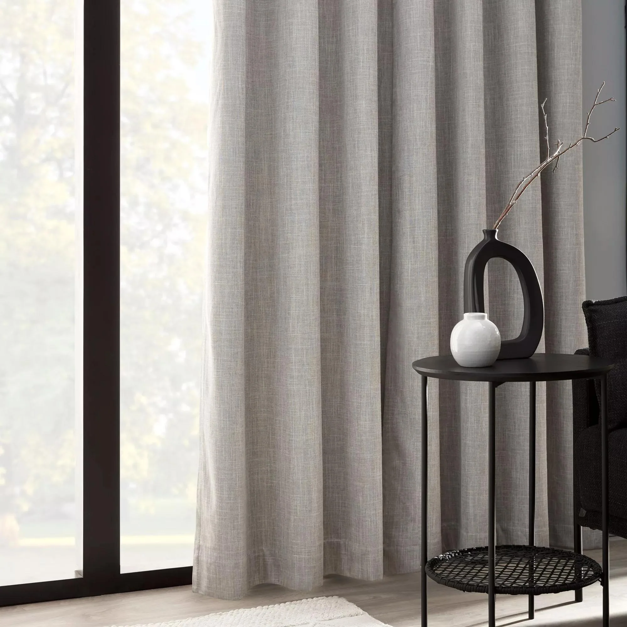 Taupe Chita Blackout Curtain - Image 6