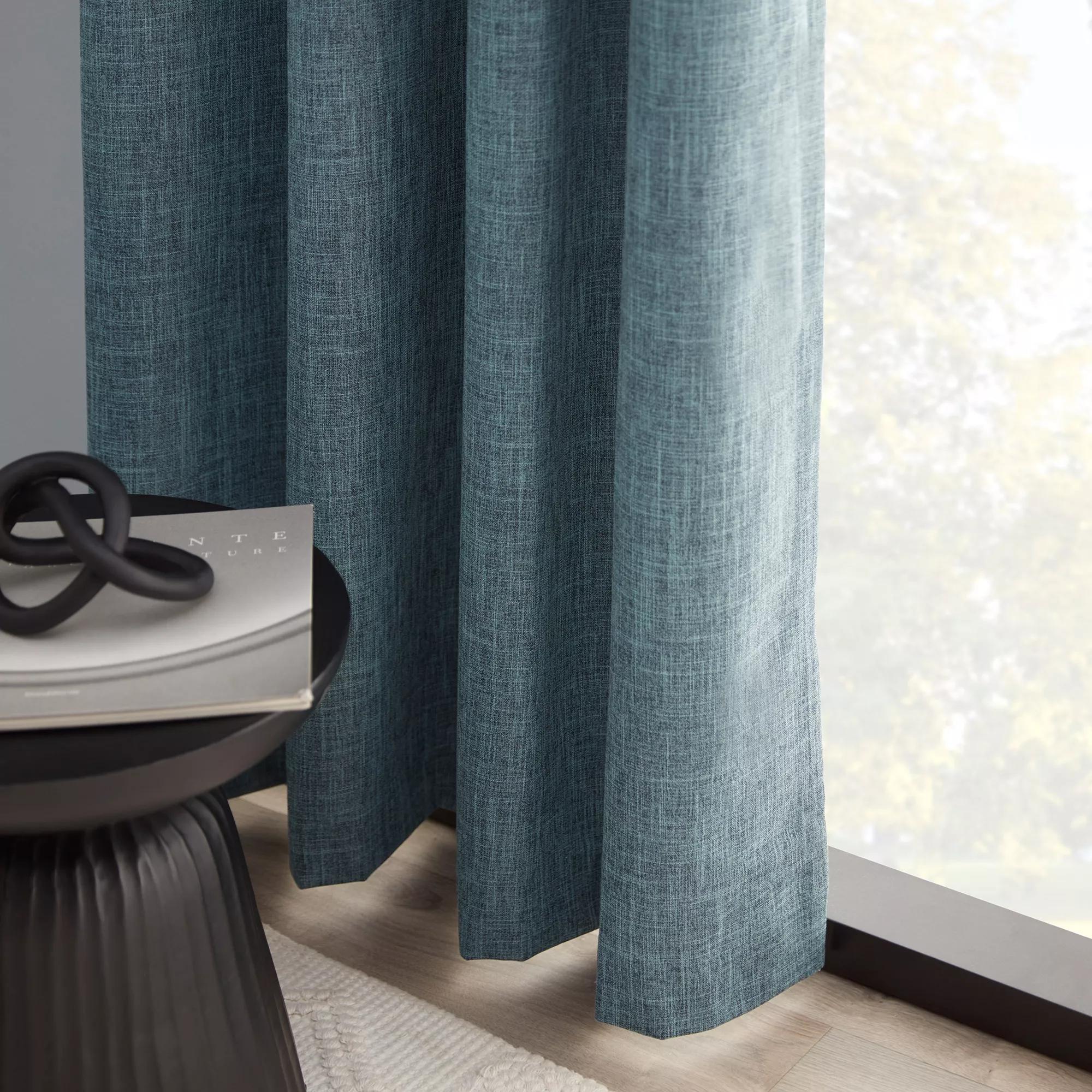 Teal Chita Blackout Curtain - Image 4