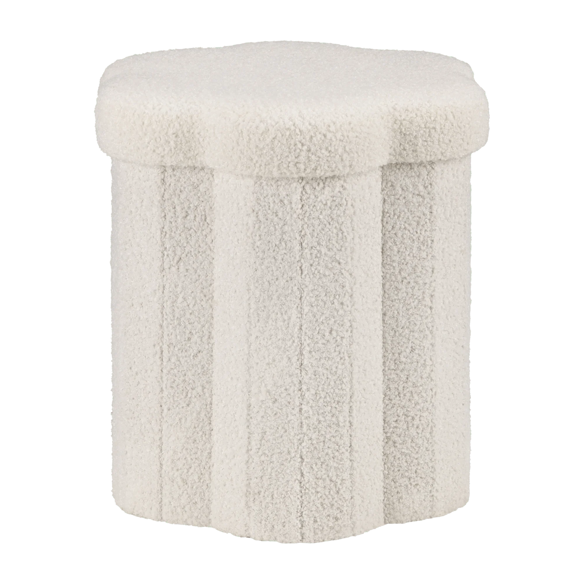 Collapsible Floral Ottoman - Image 3