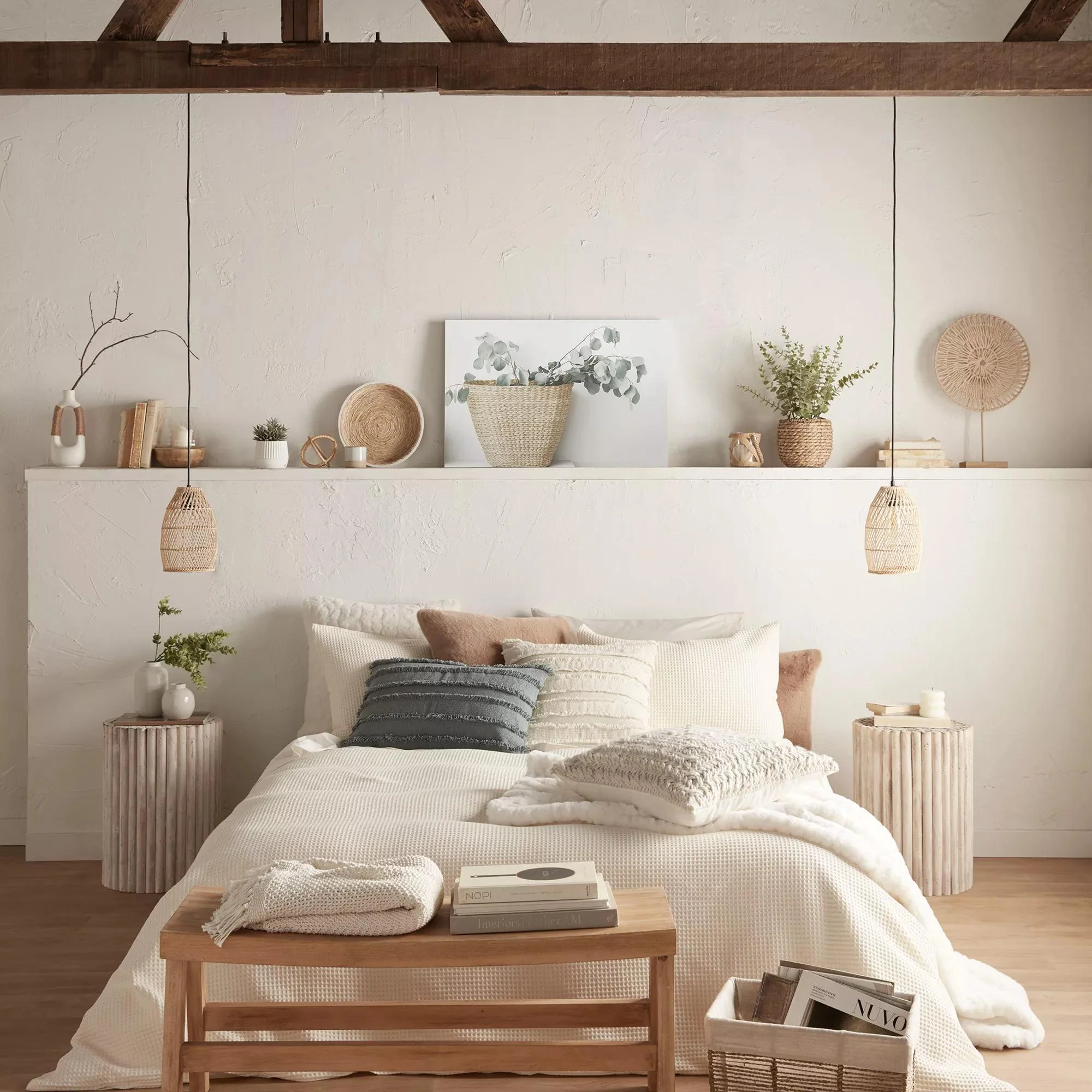 Ivory Collin Collection - 3-Piece Duvet Cover Set - Image 4