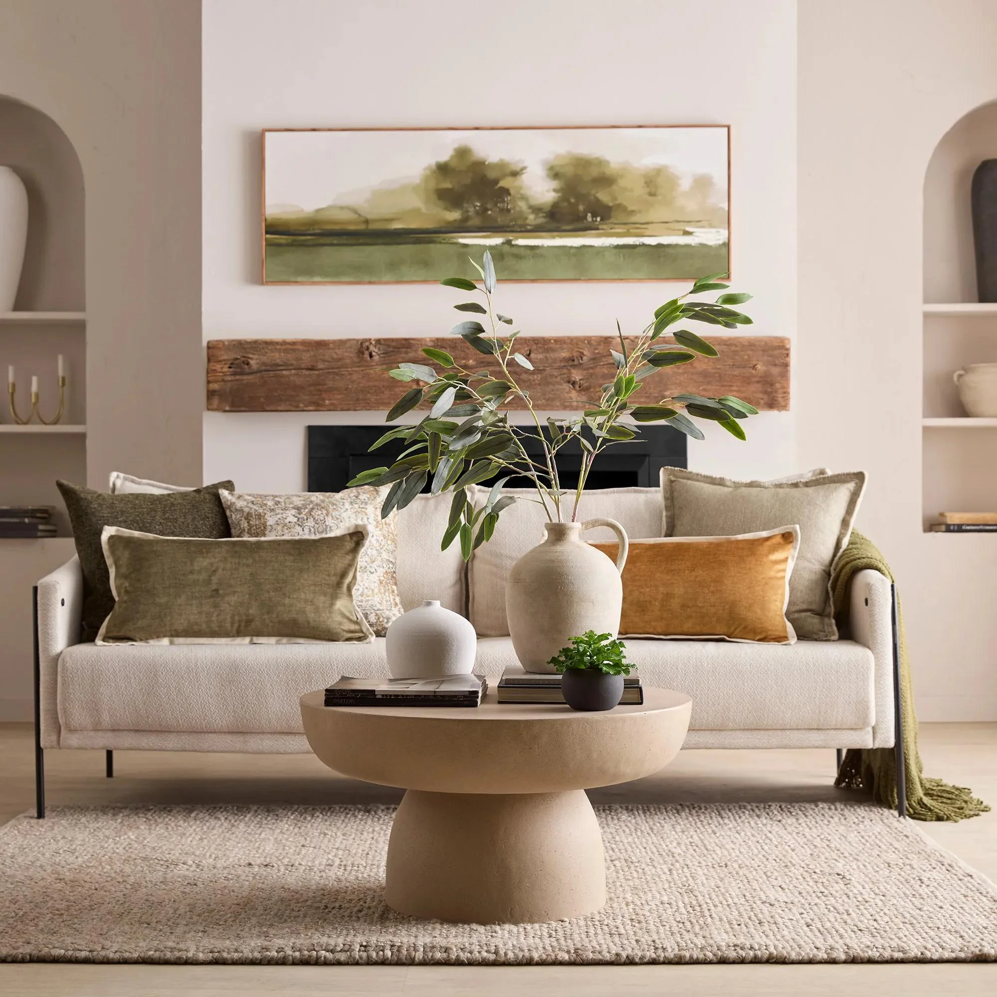 Concrete Effect Coffee Table - Image 4
