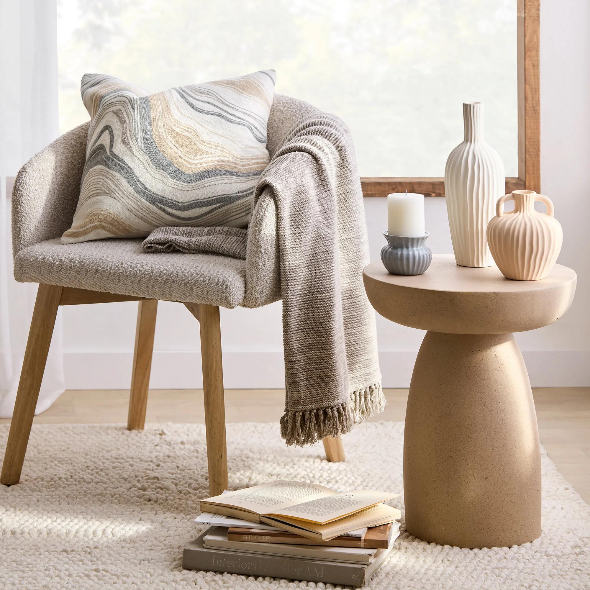 Concrete Effect Side Table - Image 3