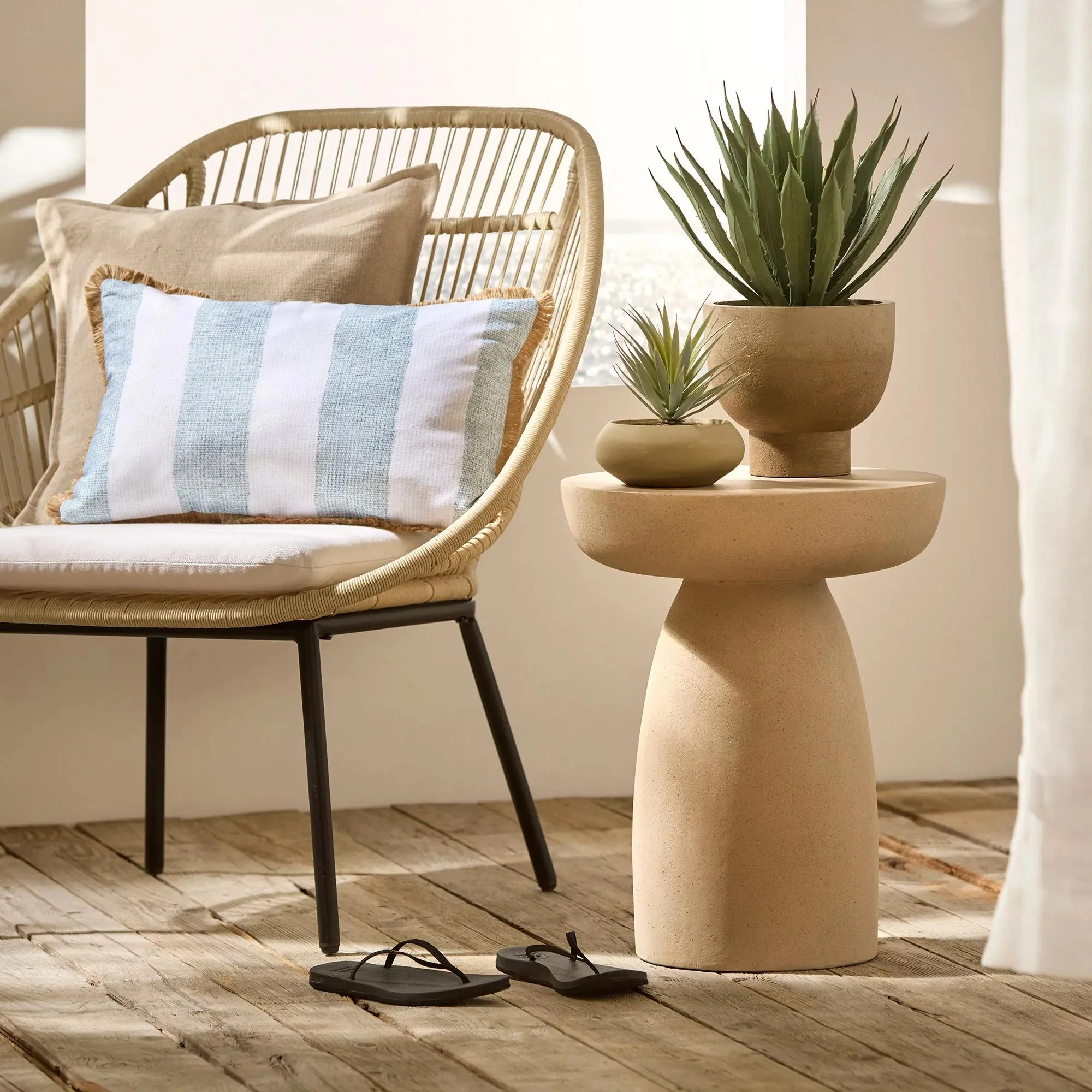 Concrete Effect Side Table - Image 6