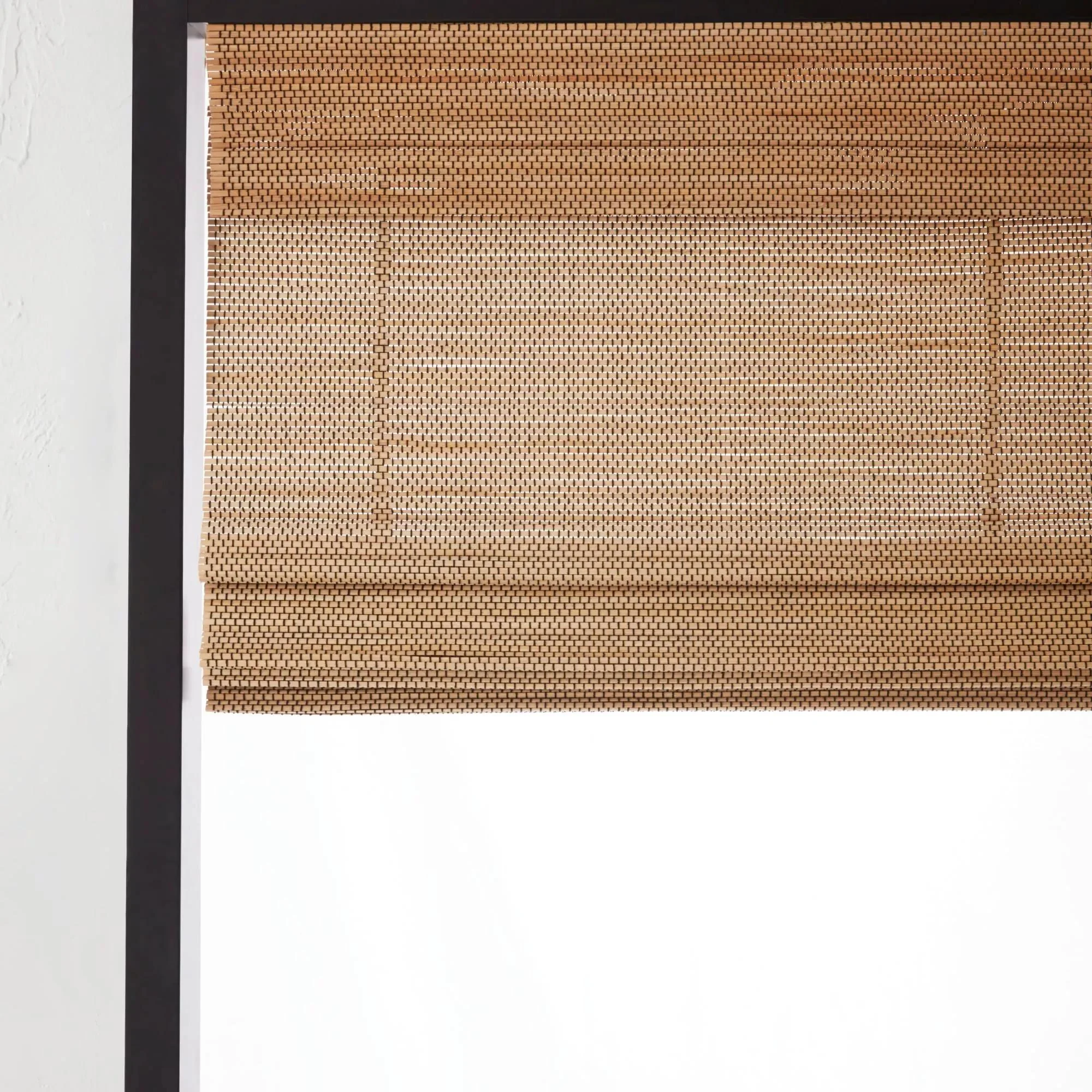 Natural & Black Cordless Bali Shade - Image 3