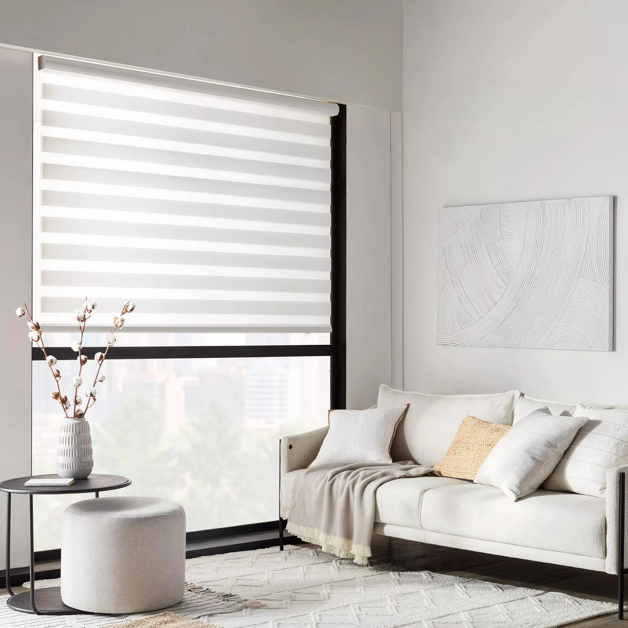 White Cordless Sheer Shade - Image 5