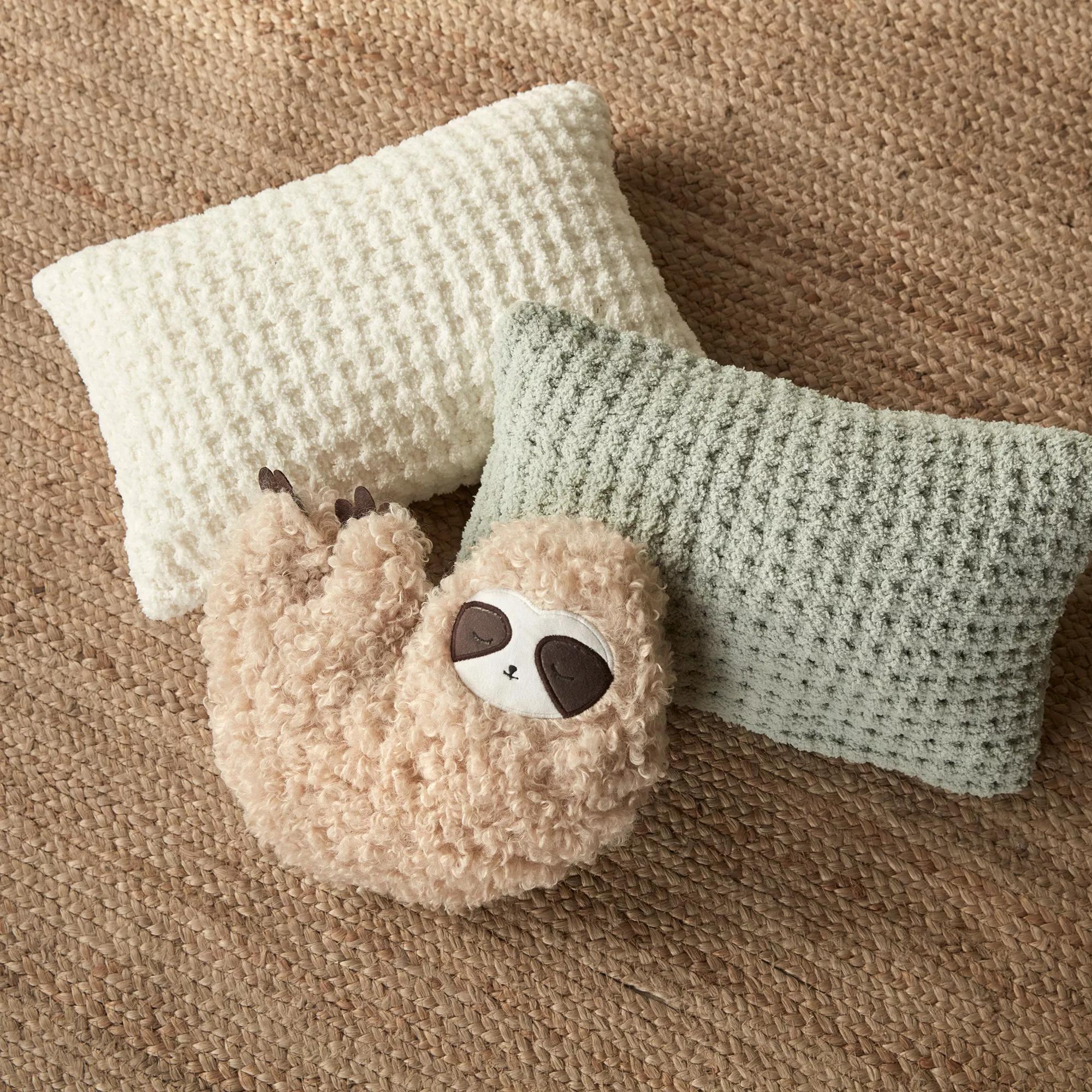 Sage Cory Chenille Decorative Lumbar Pillow - Image 3