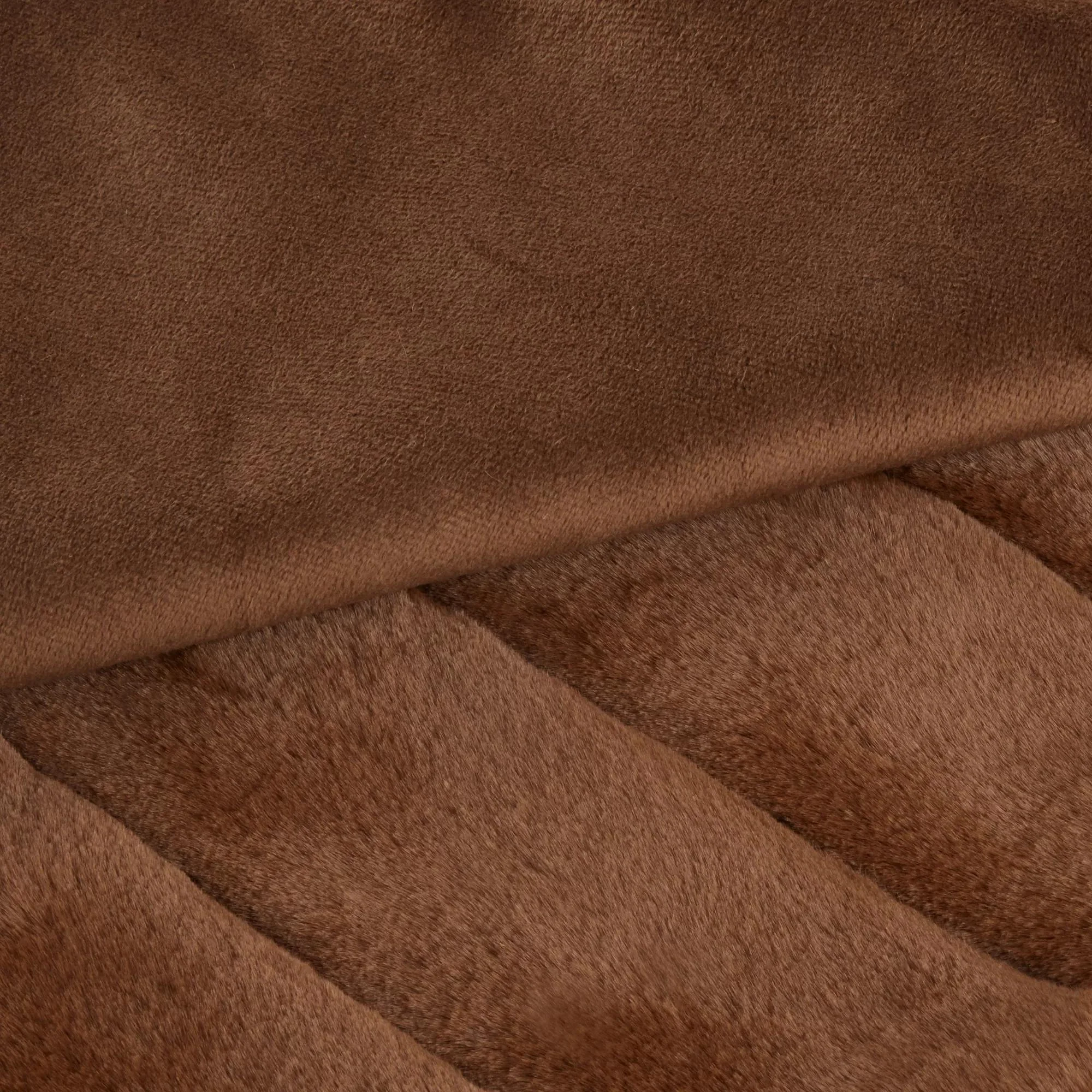 Rust Cougar Faux Fur Throw - Image 2