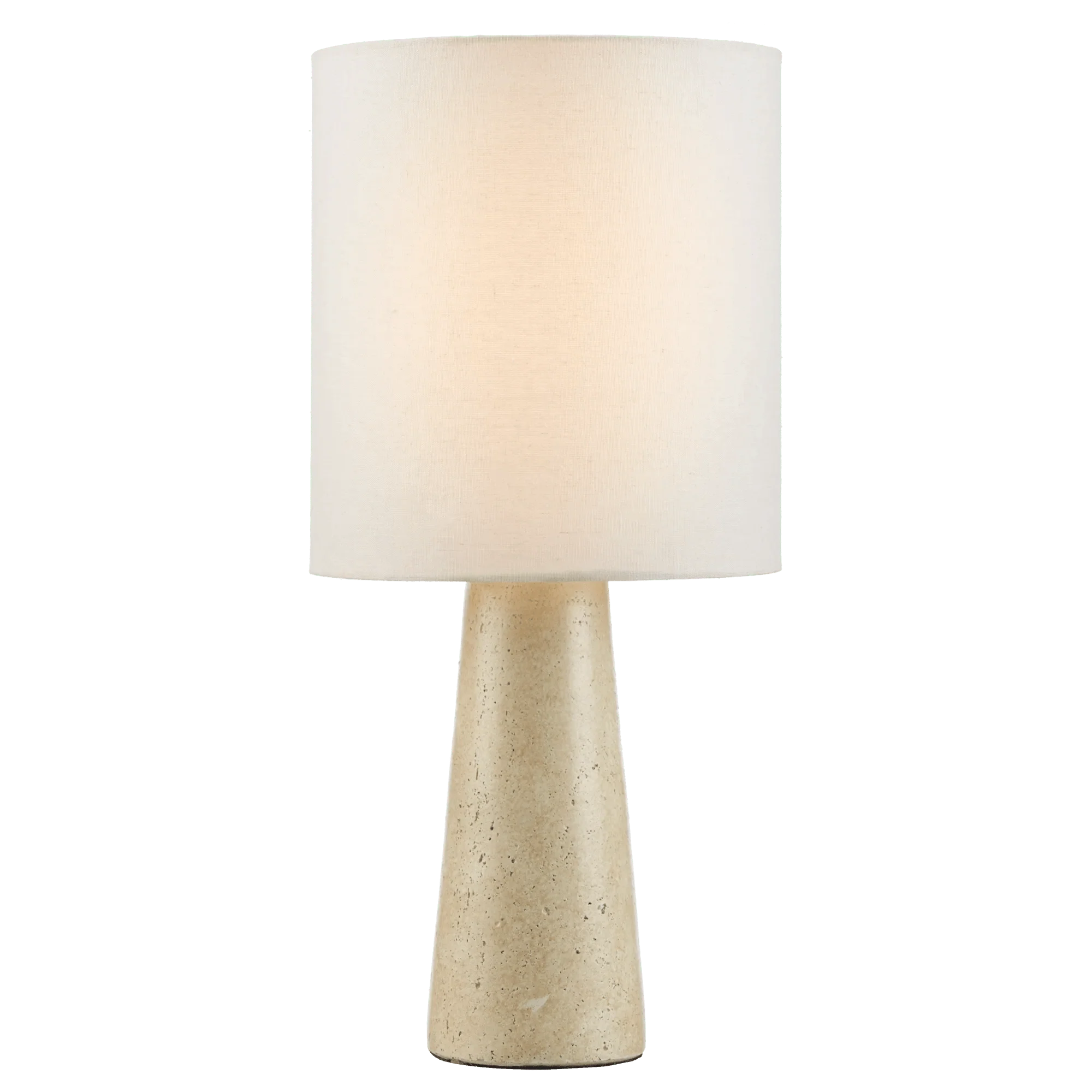 Cream Ceramic Table Lamp - Image 2