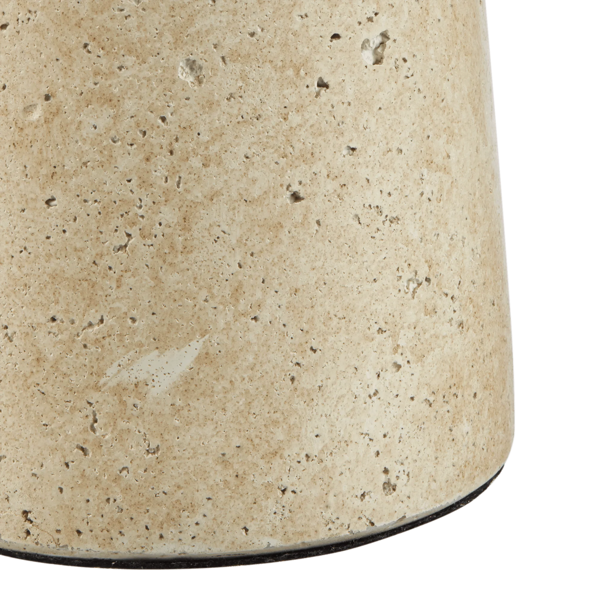 Cream Ceramic Table Lamp - Image 4