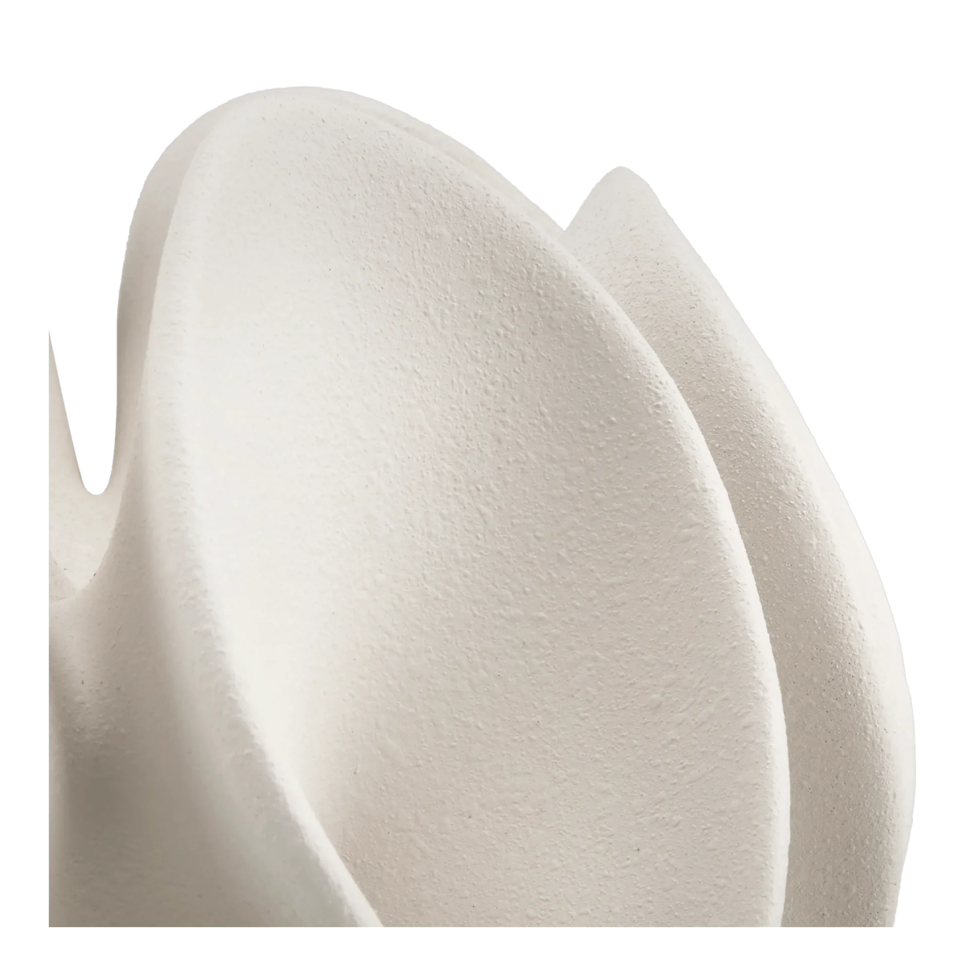 Cream Sculptural Decorative Object - Image 3