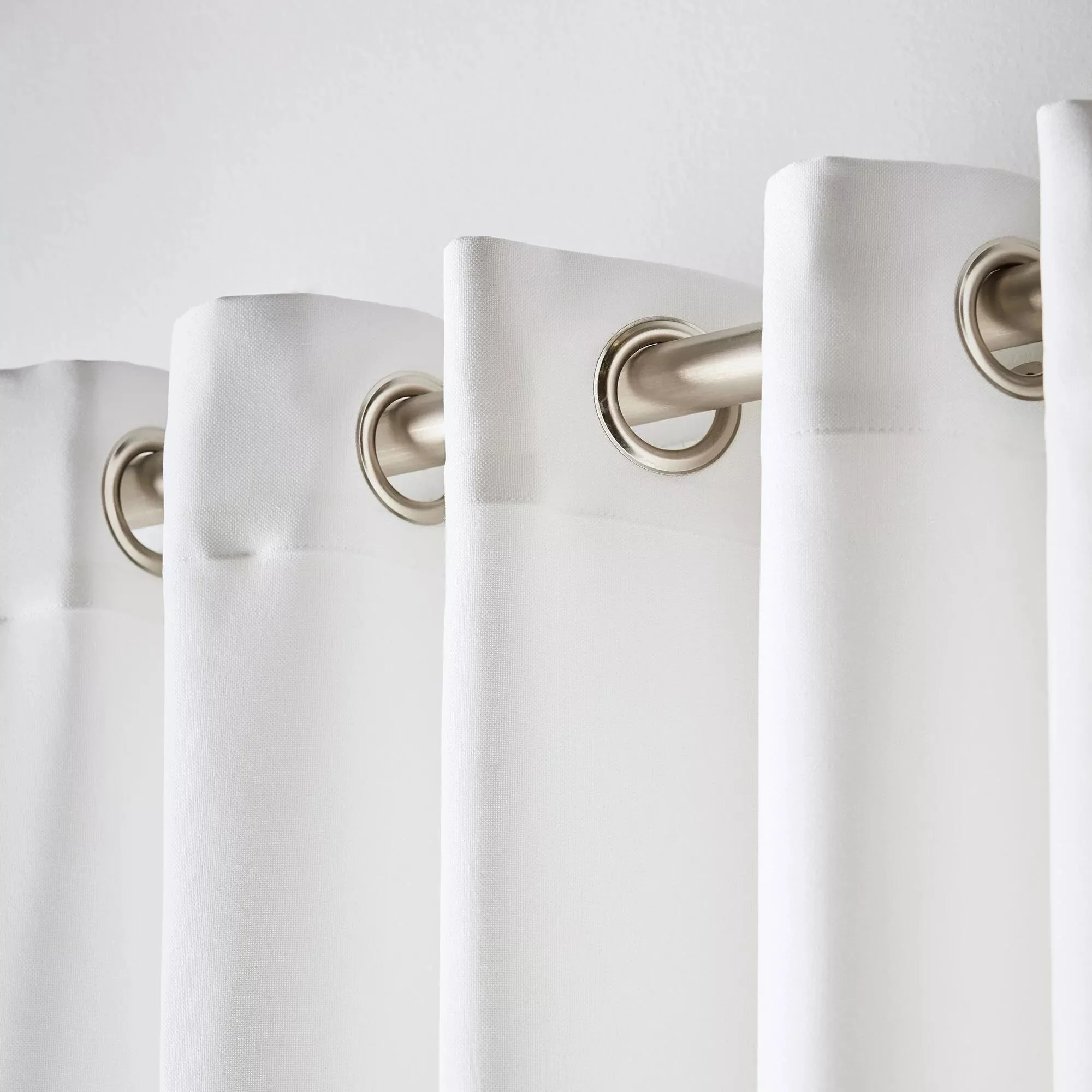 White Dany Panel Curtain - Image 2