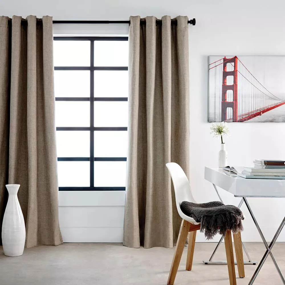 Beige Darja Blackout Curtain - Image 3