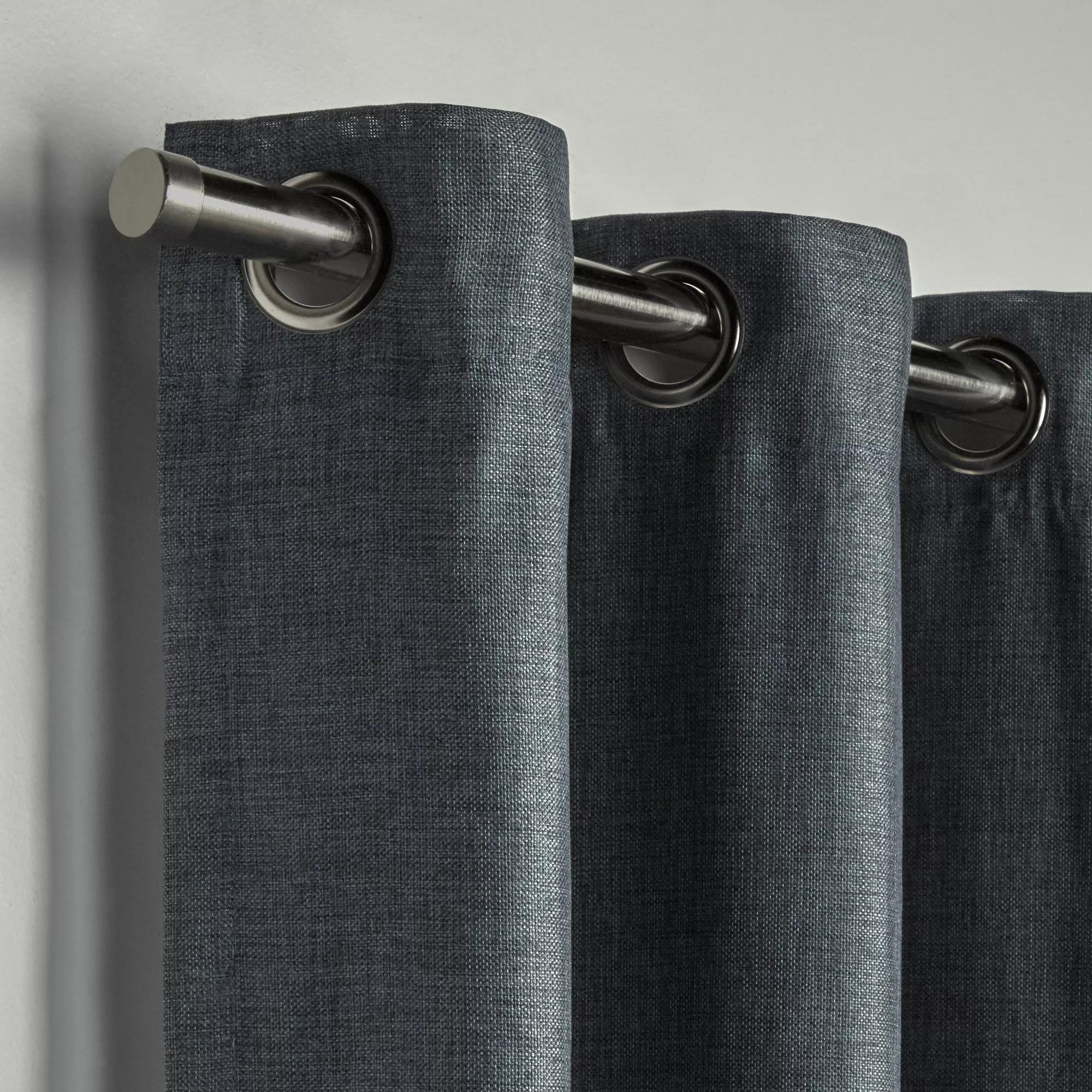Blue Darja Blackout Curtain - Image 3