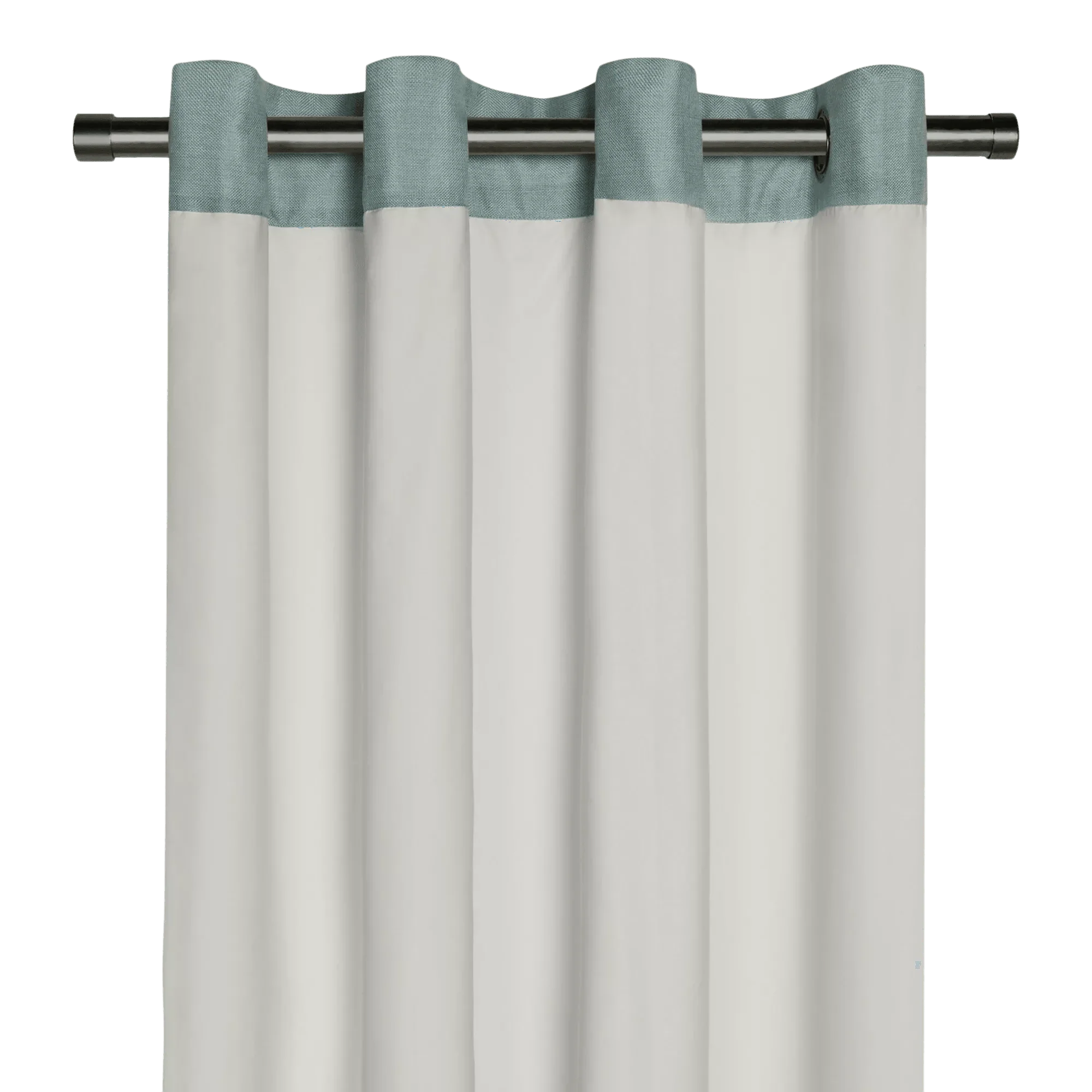 Seafoam Aqua Darja Blackout Curtain - Image 8