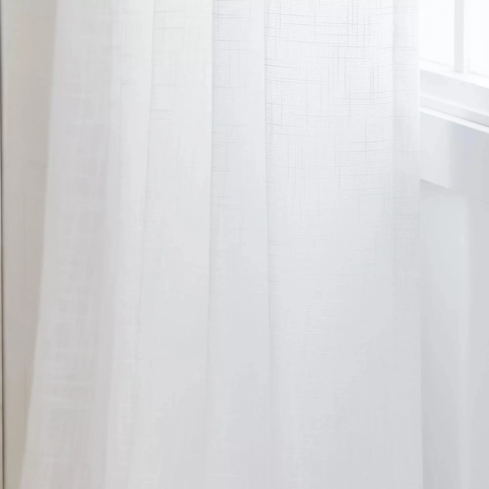 White Darja Sheer Curtain - Image 6