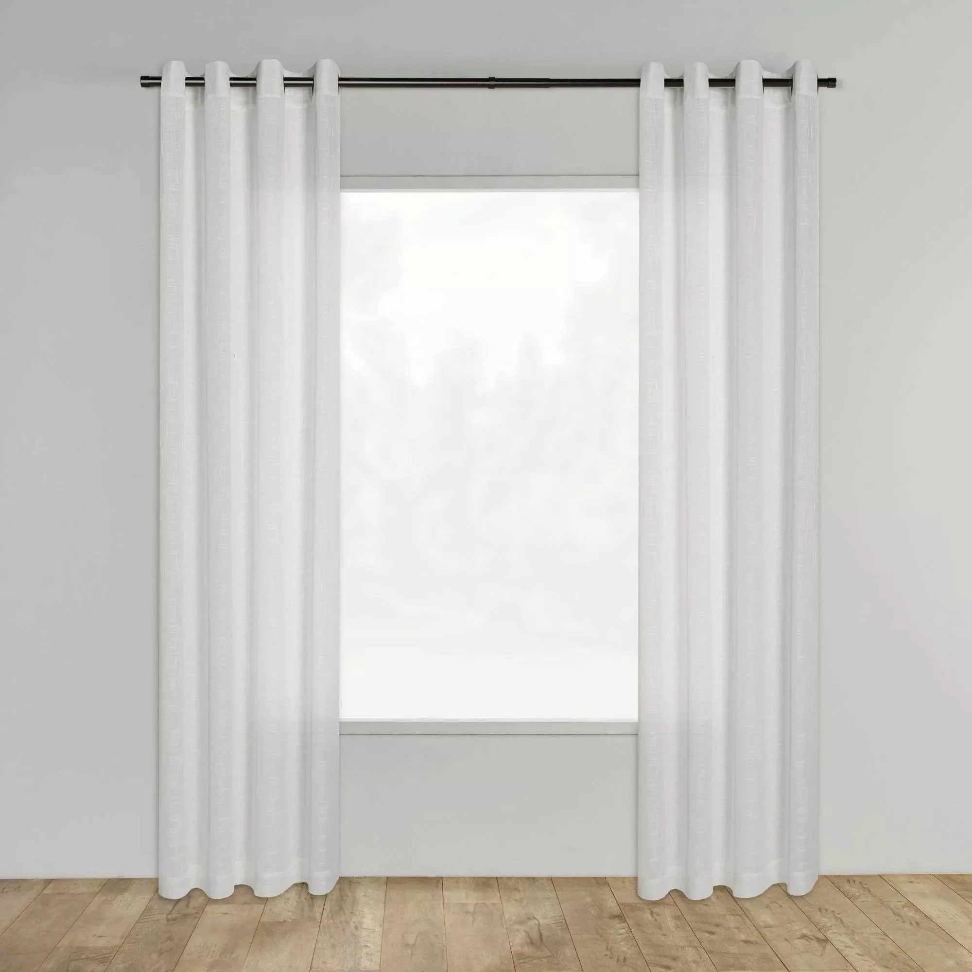 White Darja Sheer Curtain - Image 9