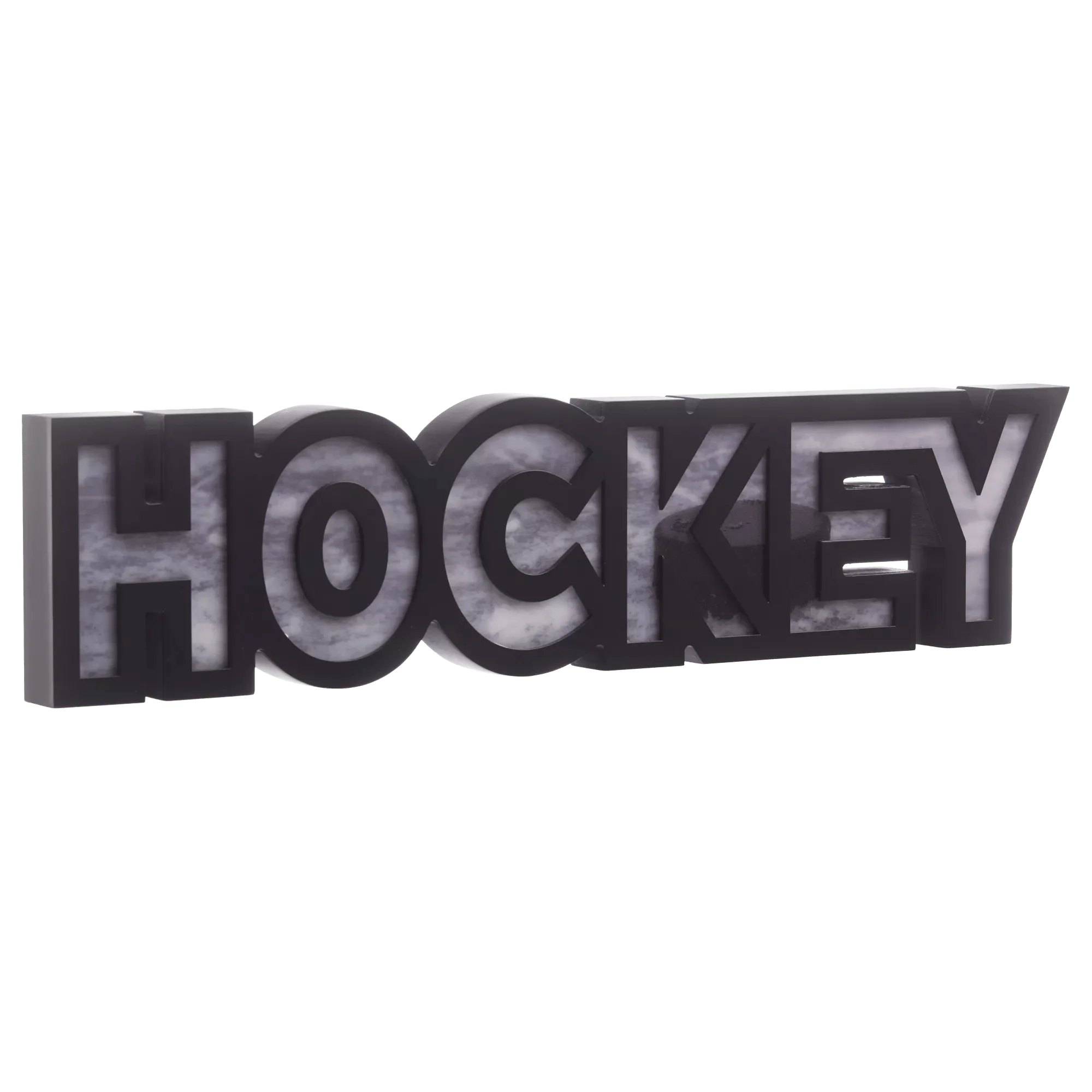 Decorative Light-Up Hockey Sign - Image 3