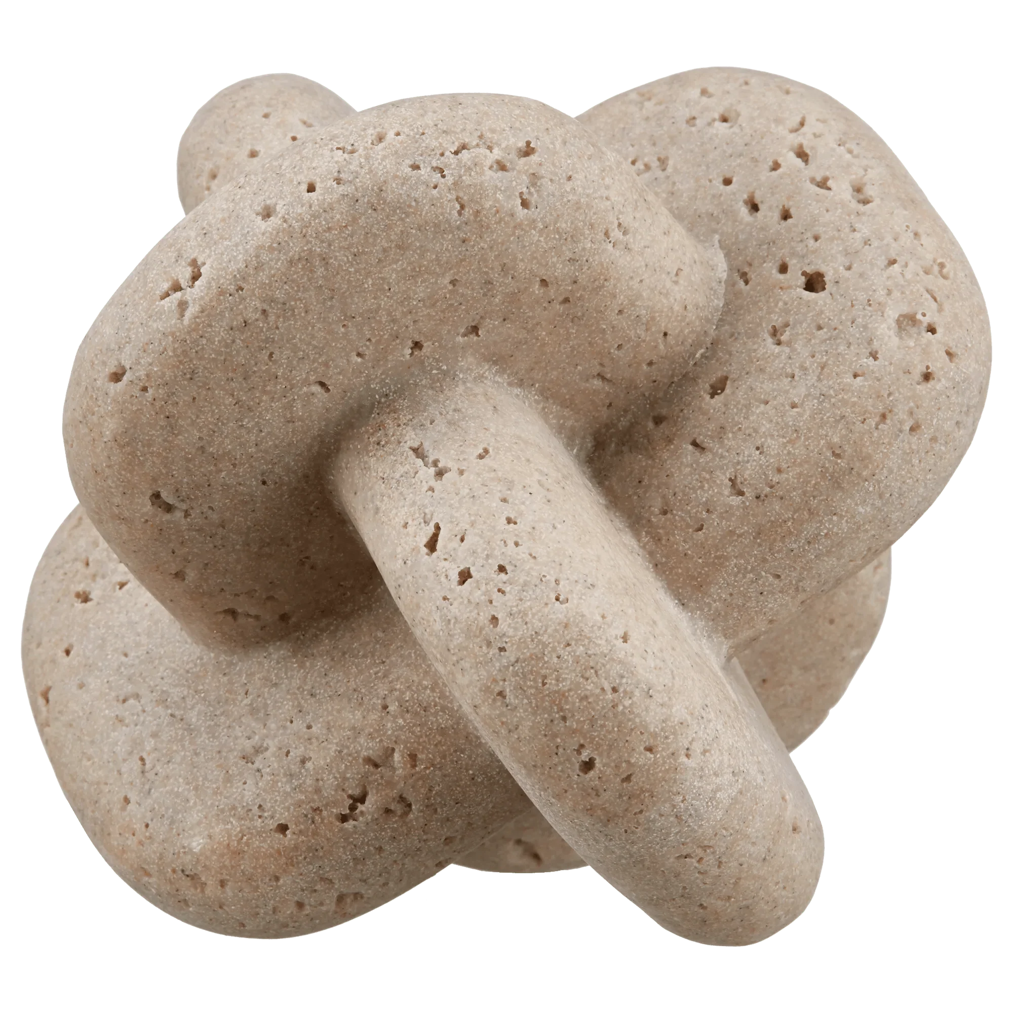 Decorative Speckled Ceramic Knot - Image 3