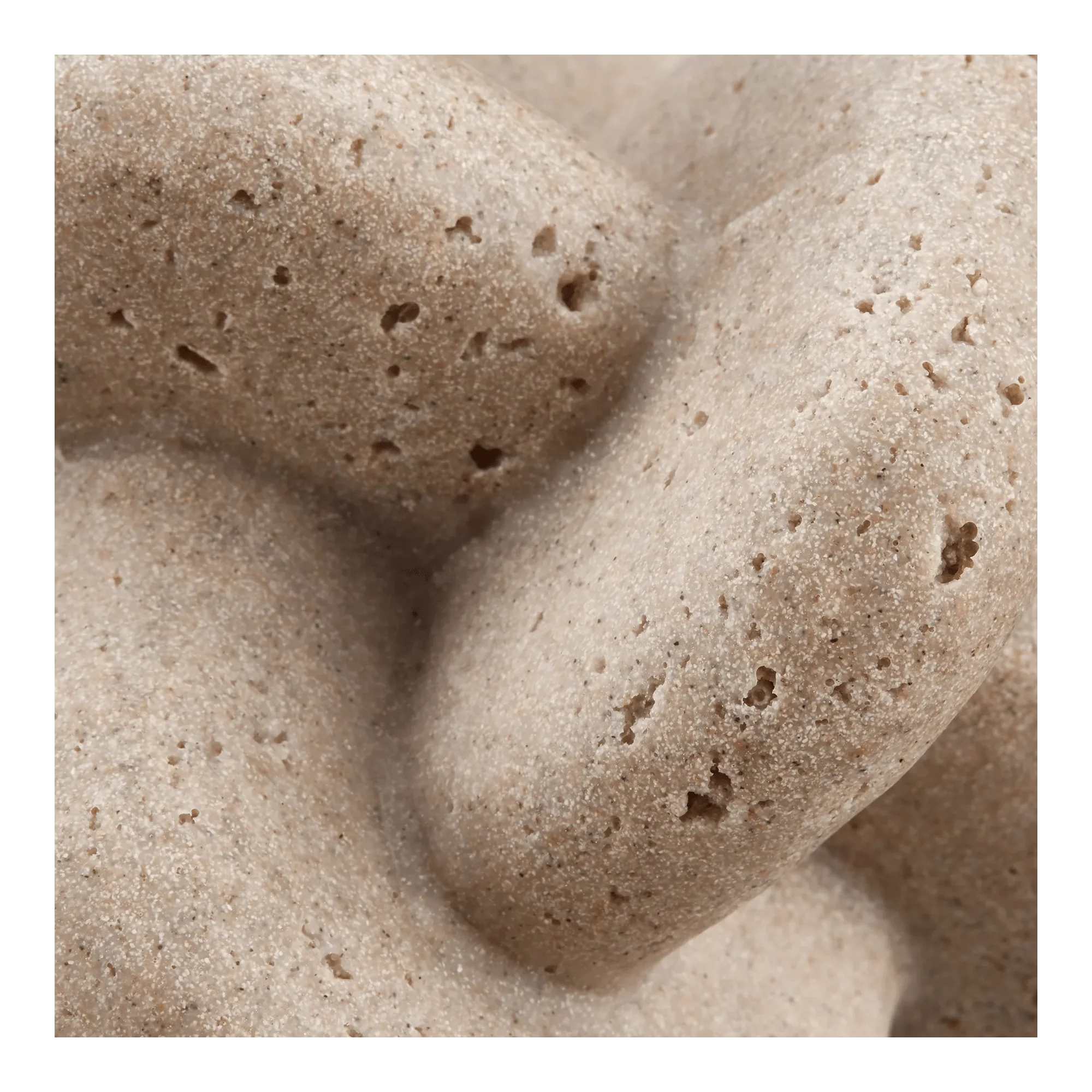 Decorative Speckled Ceramic Knot - Image 4