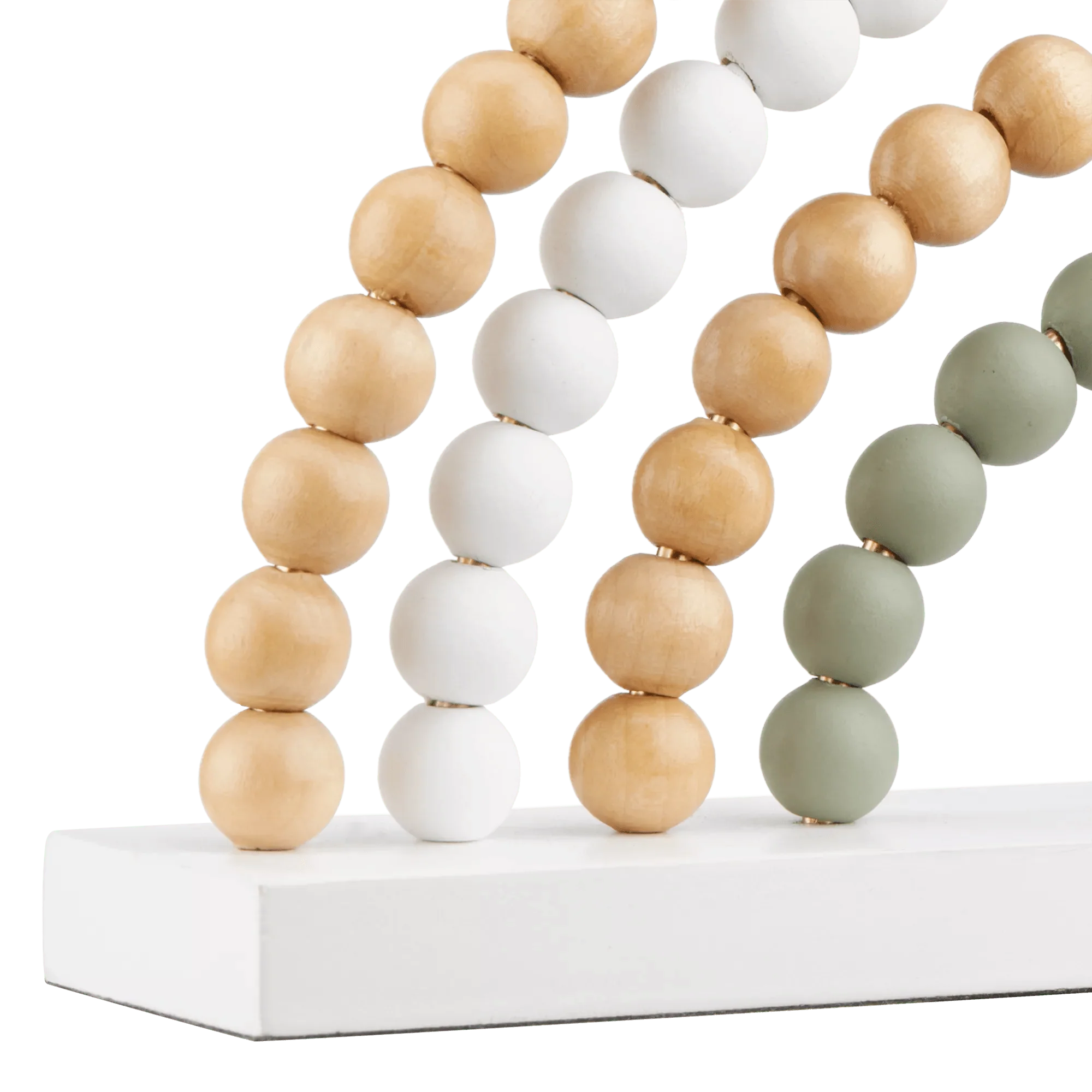 Decorative Wood Beads Rainbow - Image 4