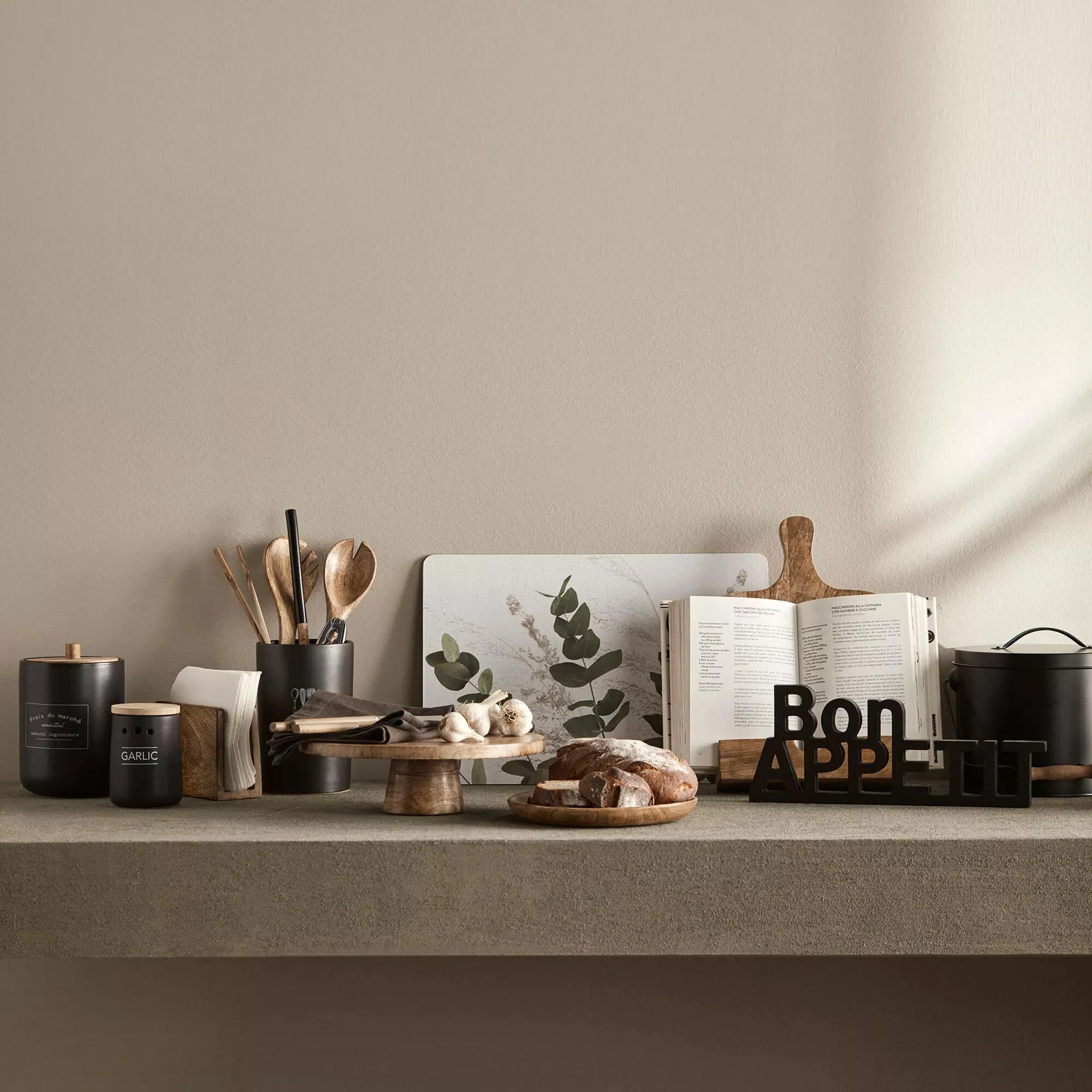 Decorative Words Bon Appetit 36 x 14.25 cm. - Image 5
