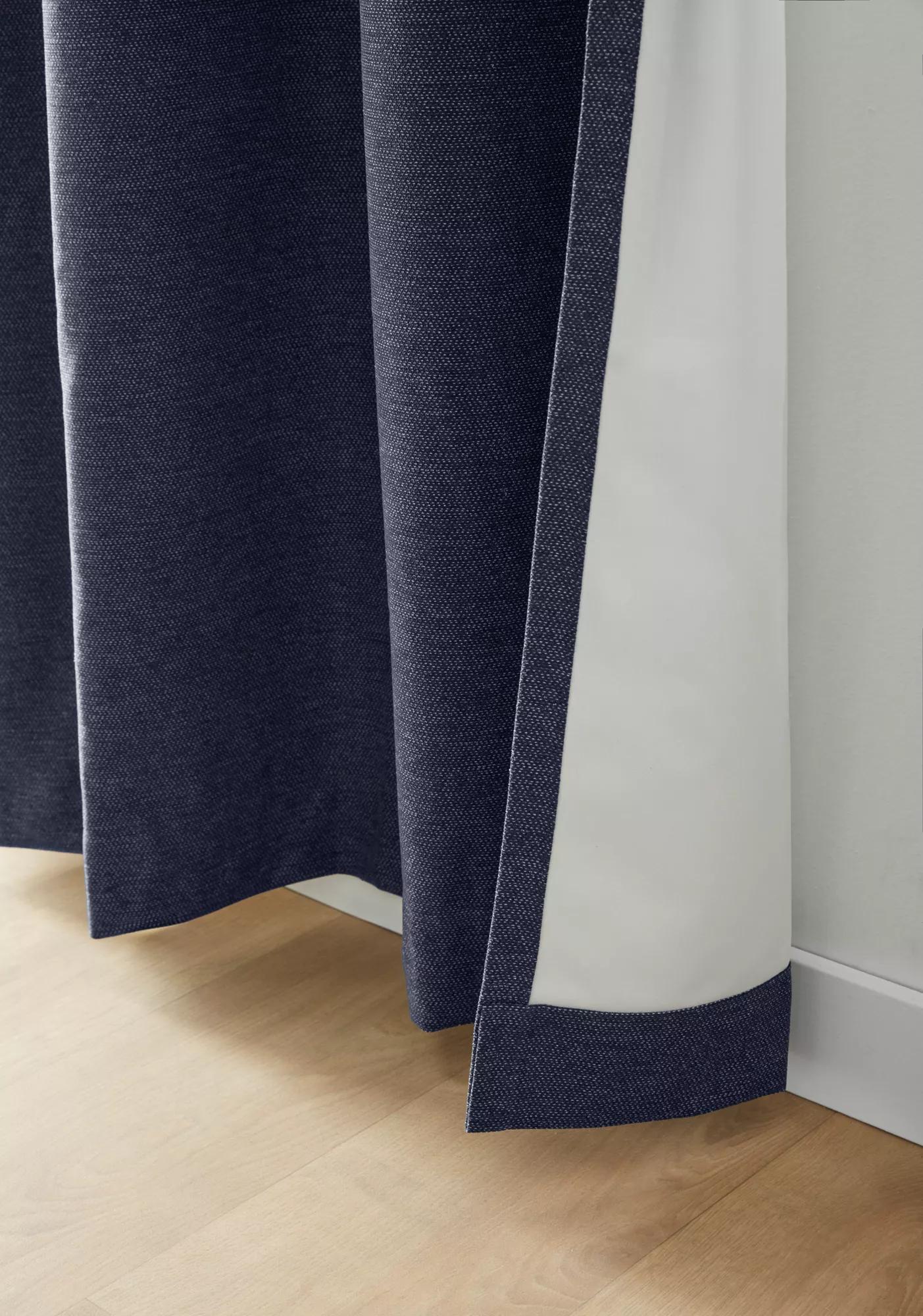 Navy Dion Blackout Curtain - Image 3