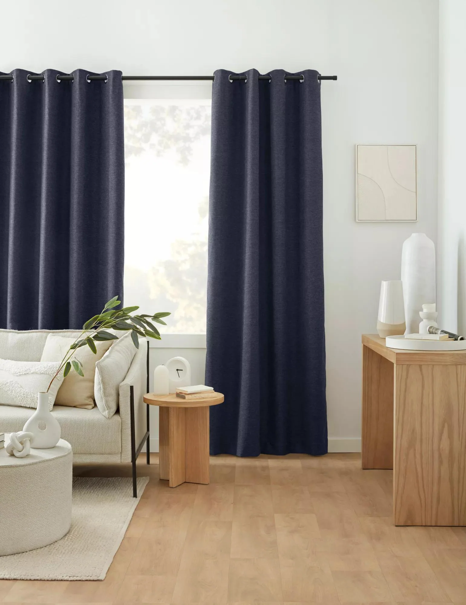 Navy Dion Blackout Curtain - Image 6
