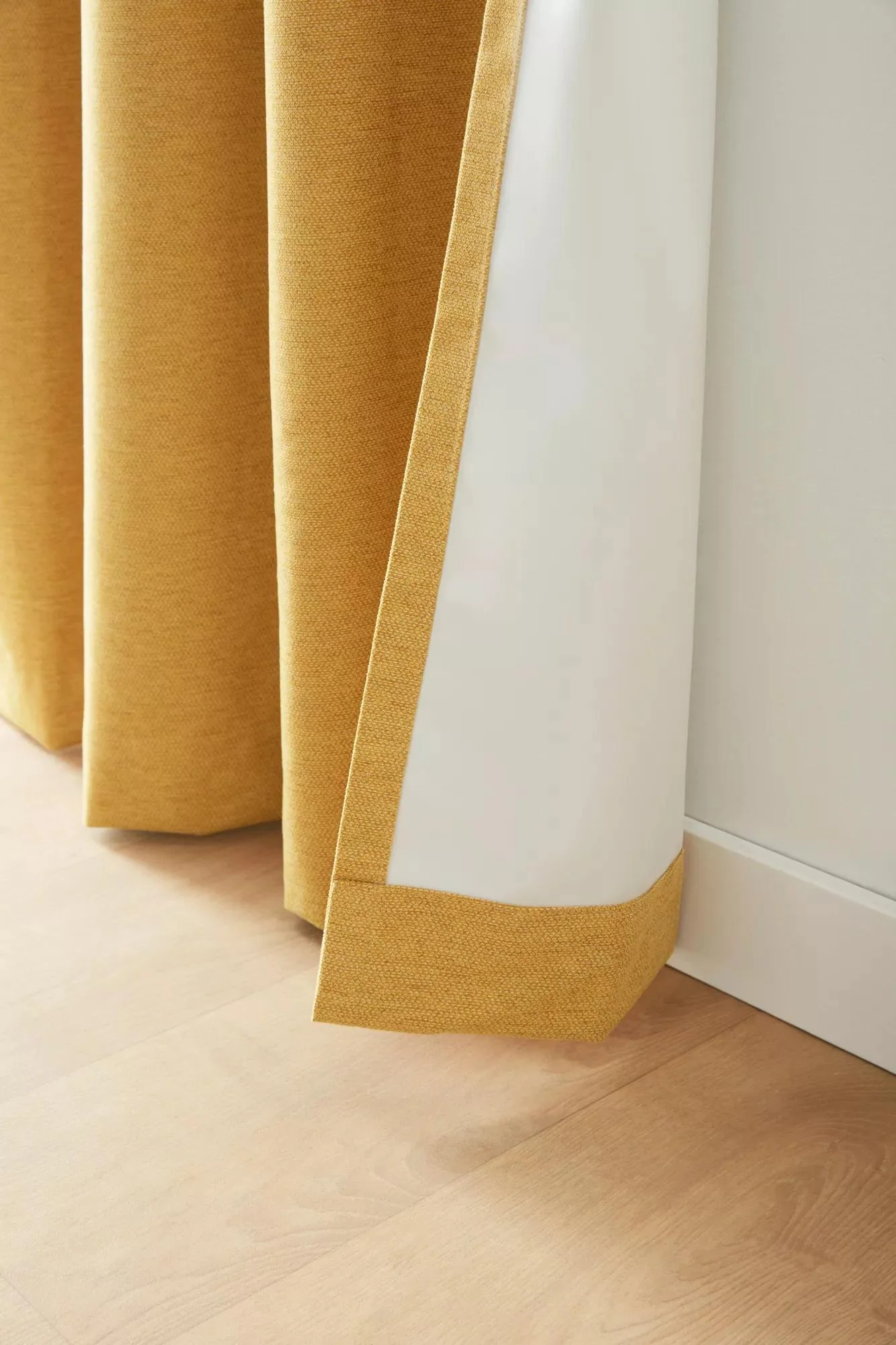 Ochre Dion Blackout Curtain - Image 2