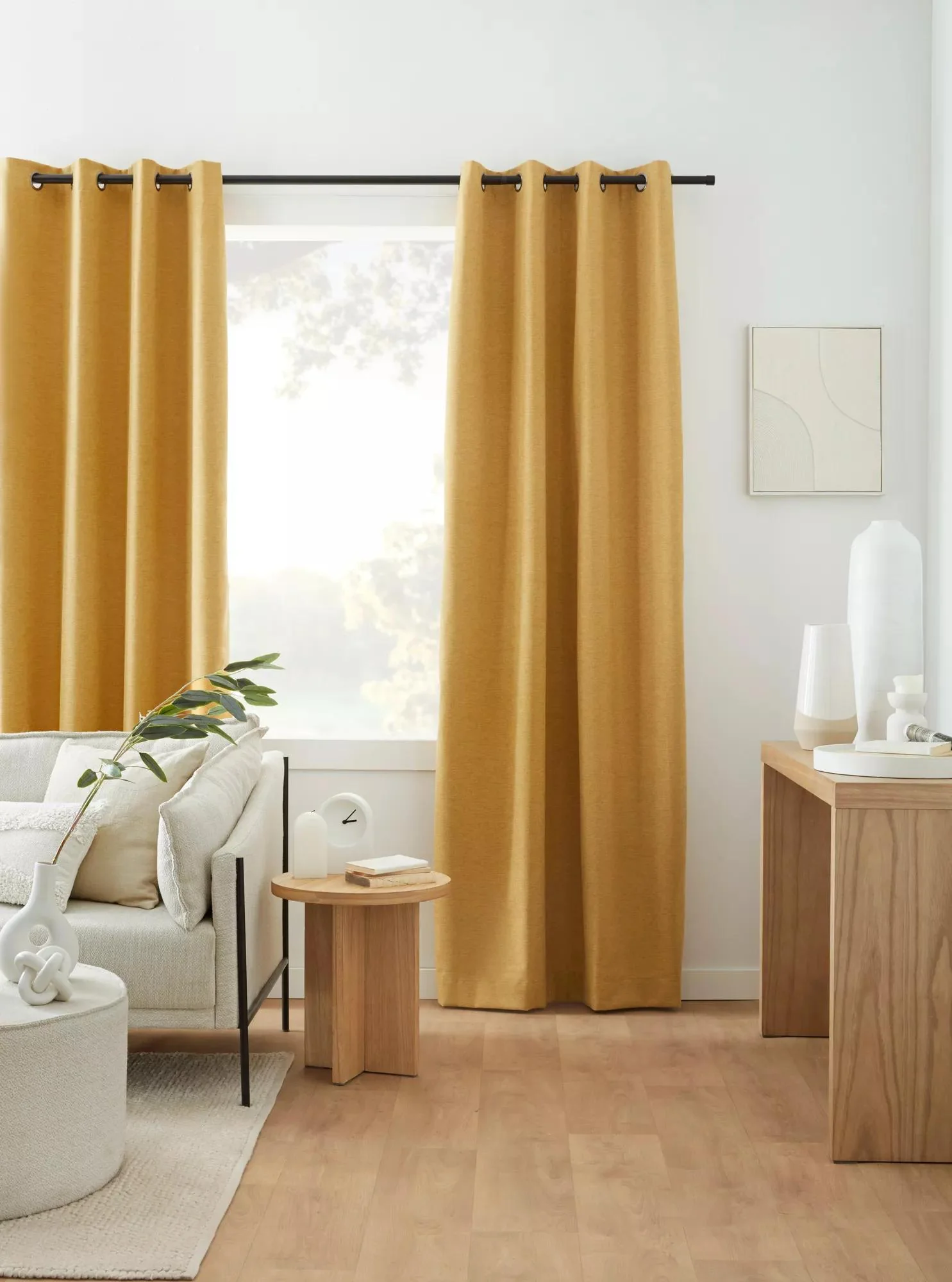Ochre Dion Blackout Curtain - Image 6