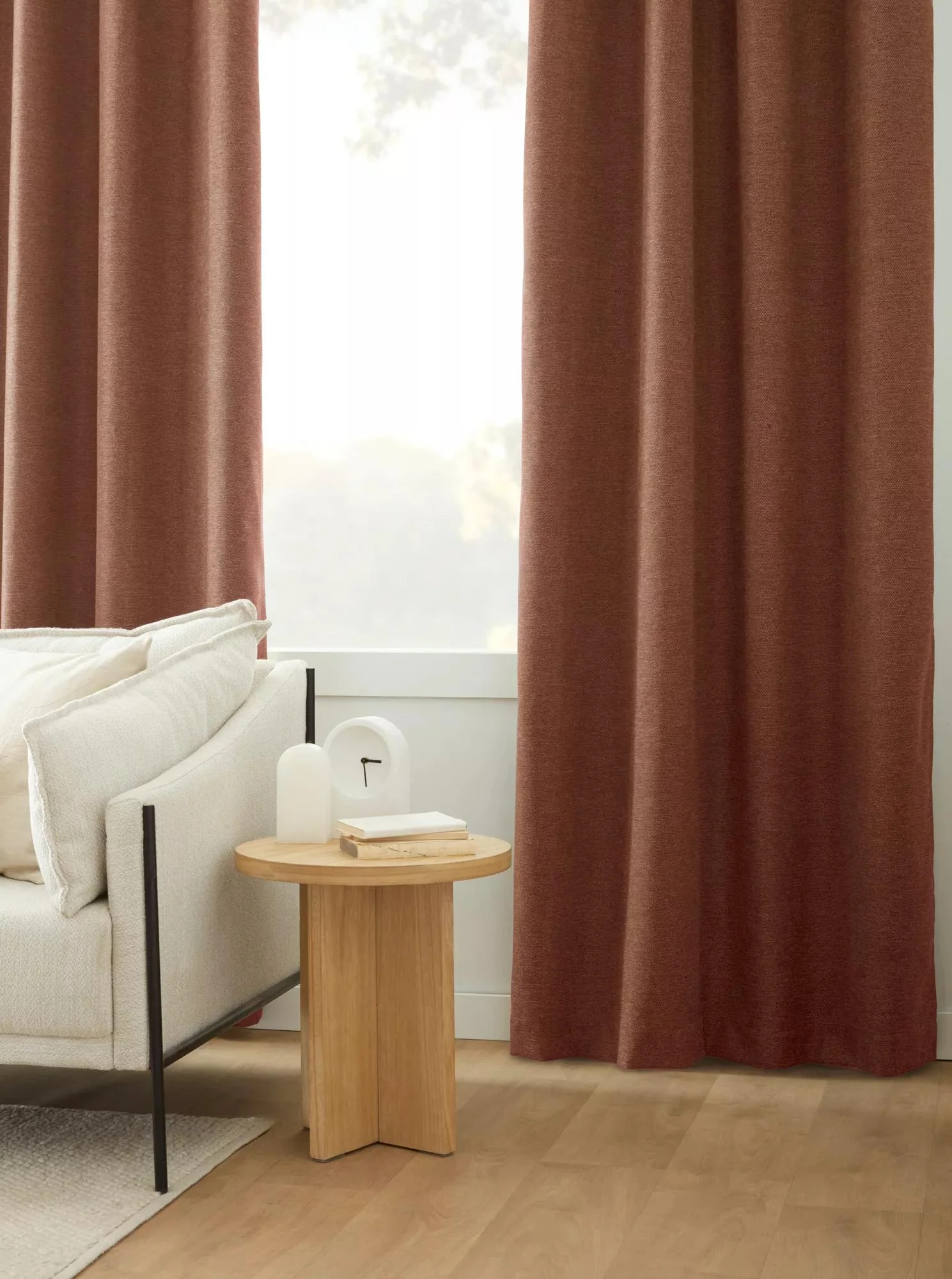 Orange Dion Blackout Curtain - Image 7