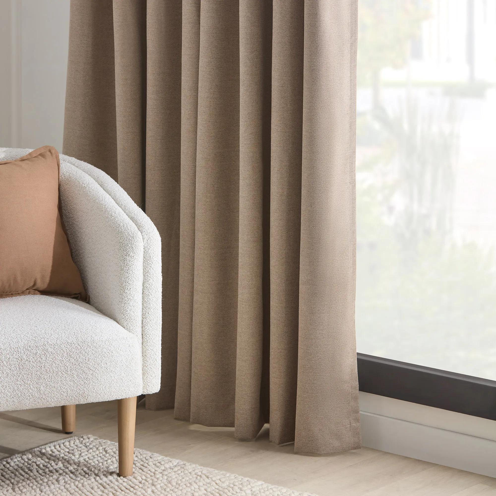 Taupe Dion Blackout Curtain - Image 2