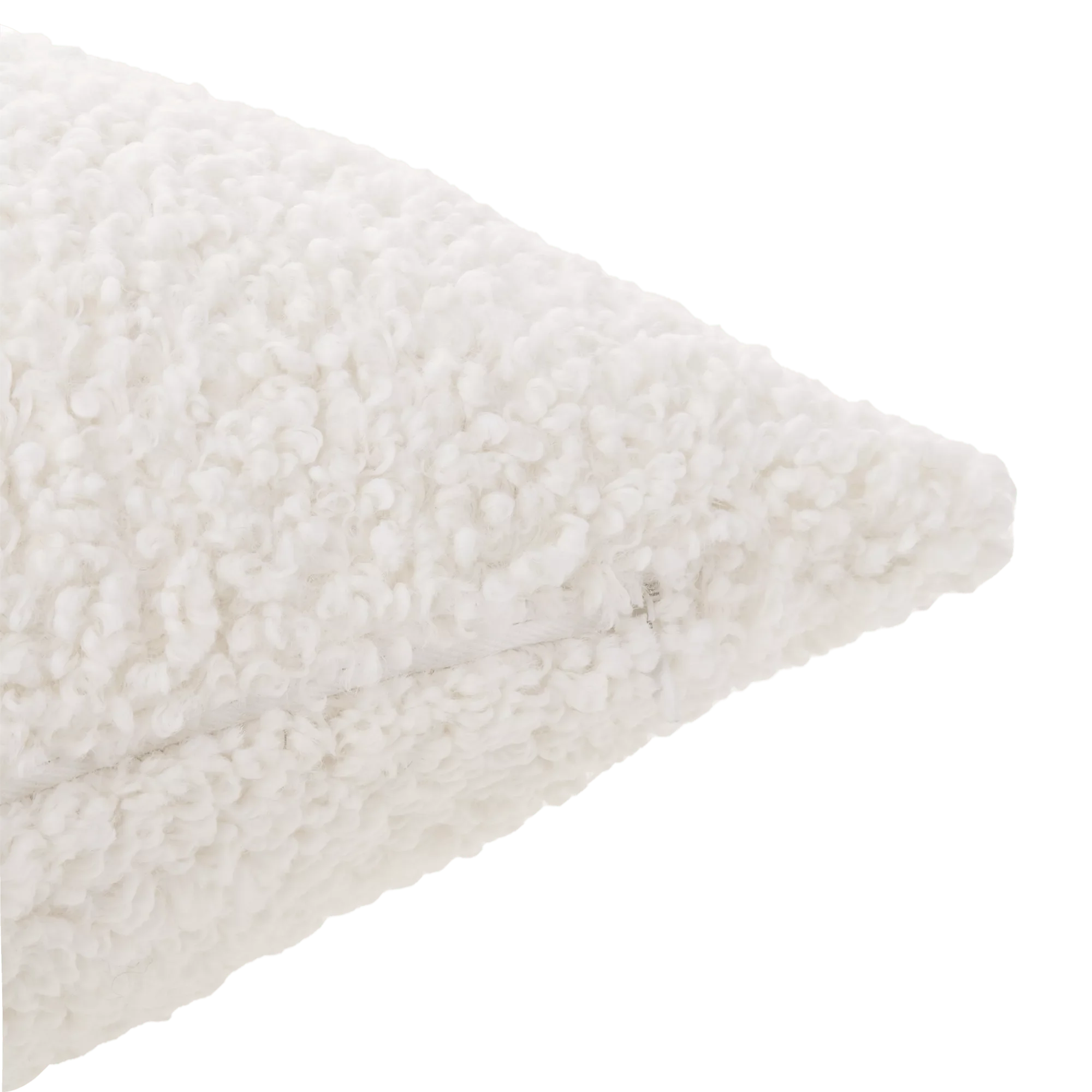 Off White Doodle Boucle Decorative Throw Pillow - Image 8
