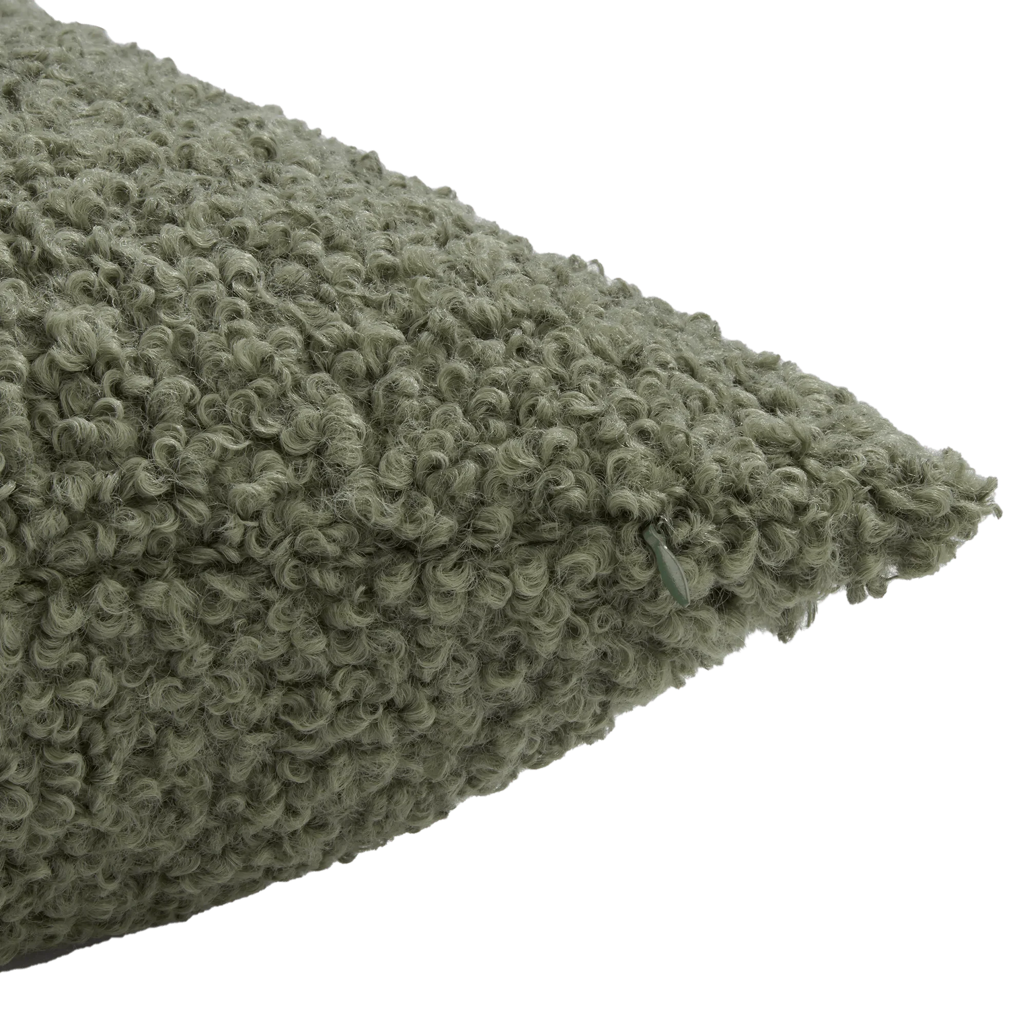 Sage Doodle Boucle Decorative Throw Pillow - Image 2