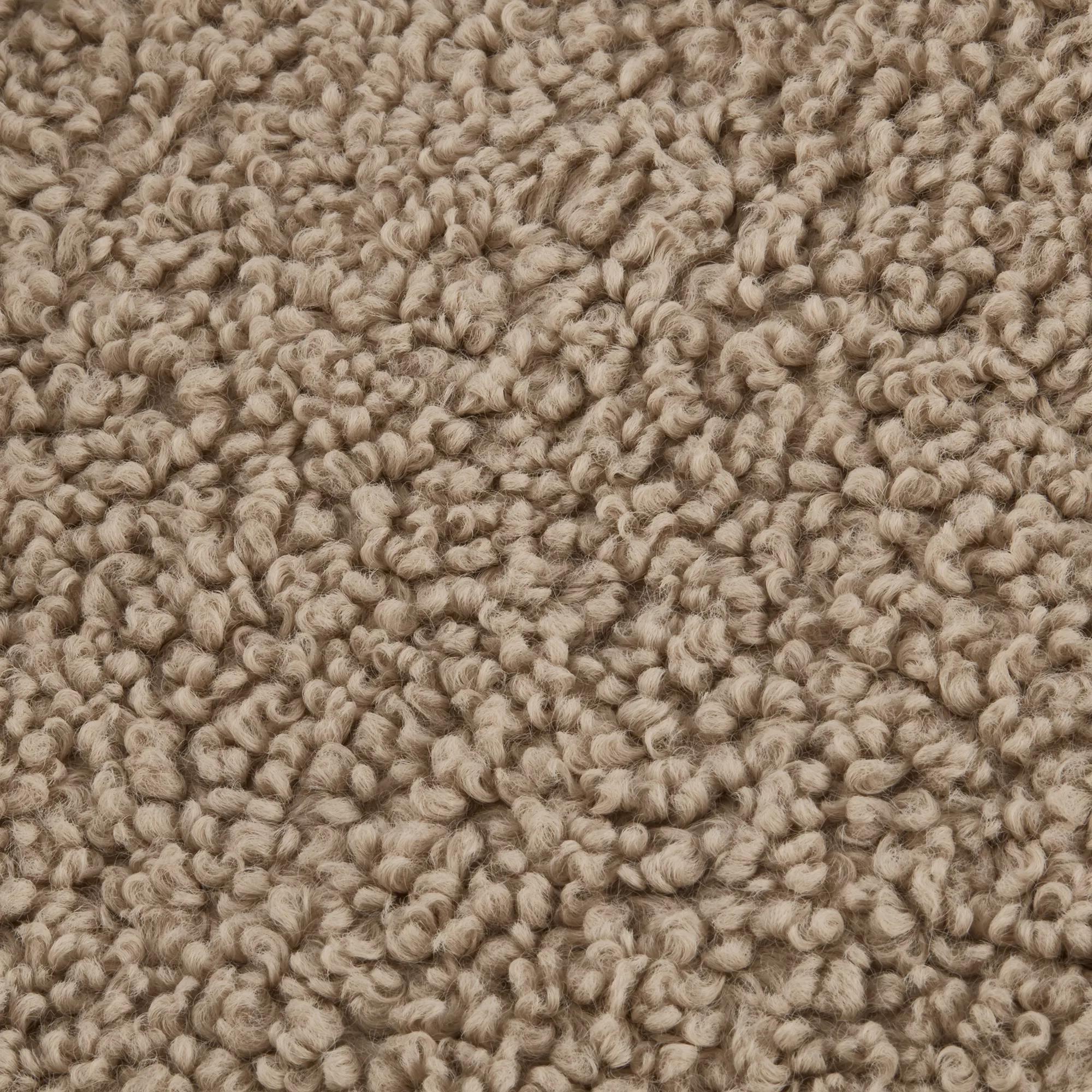 Beige Doodle Boucle Throw - Image 3