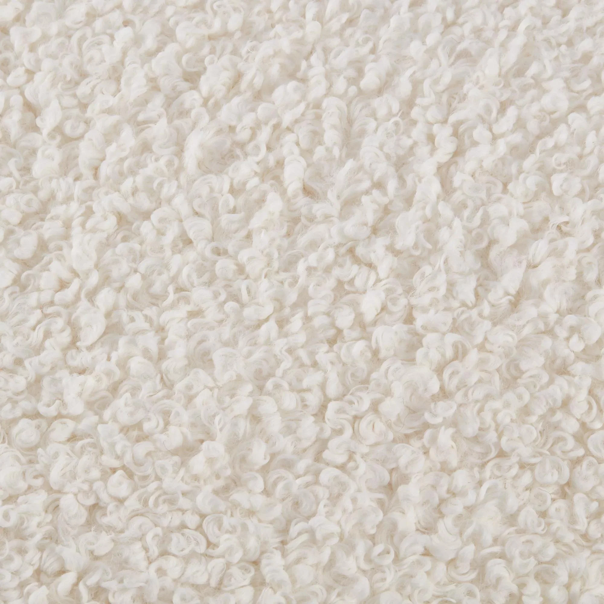 White Doodle Boucle Throw - Image 3