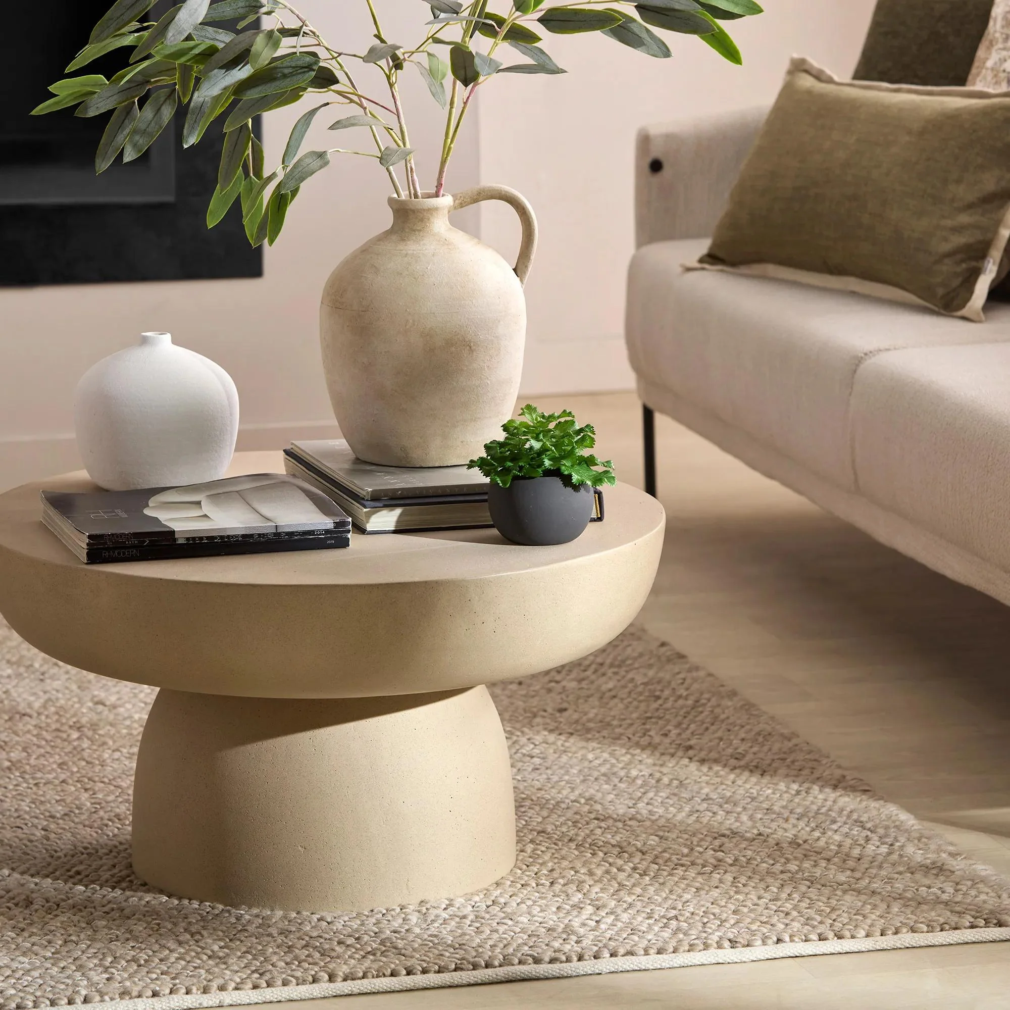 White Ceramic Table Vase - Image 14